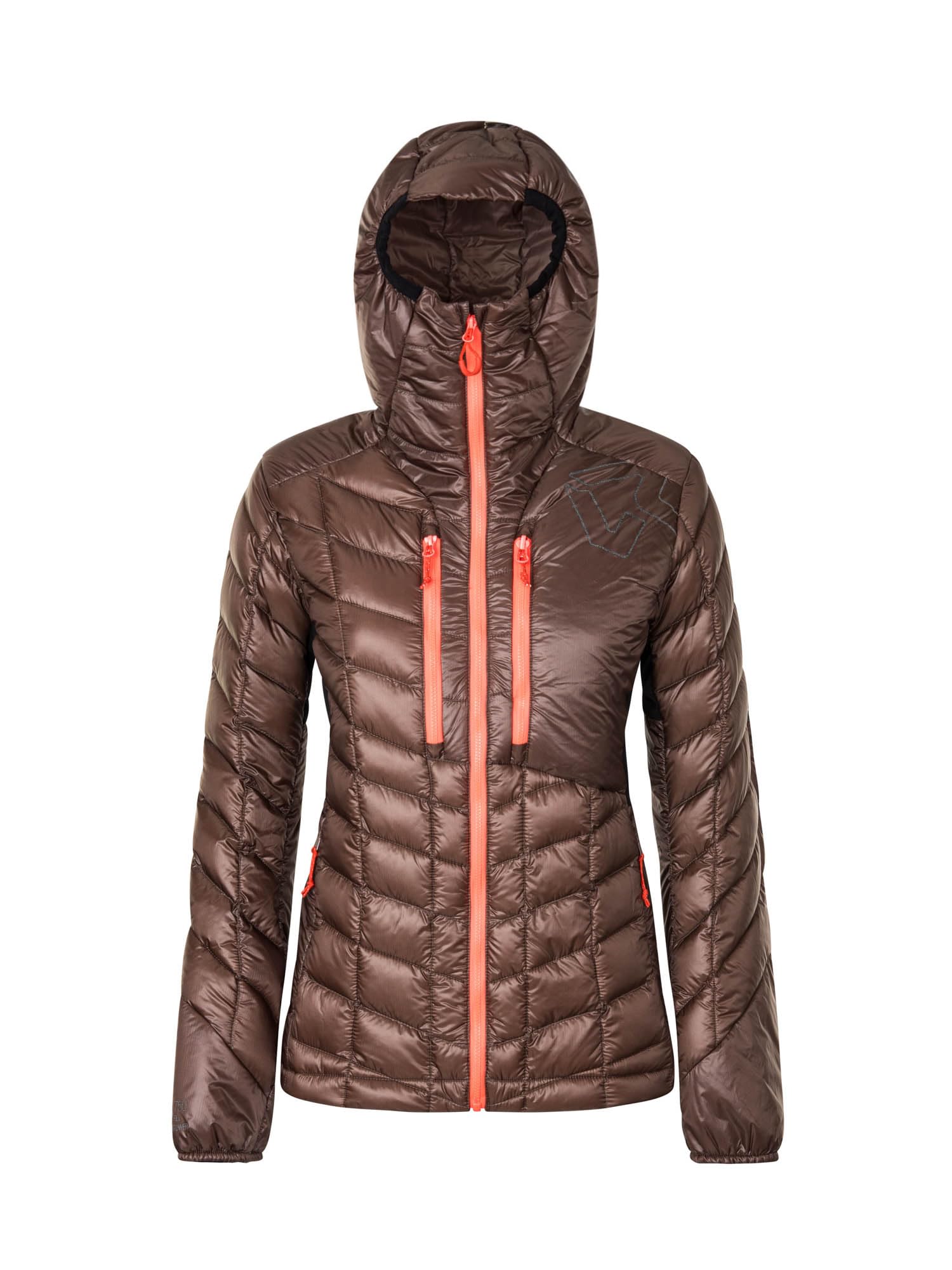 Rock Experience REWJ06771-C951 EUPHORIA HYBRID WOMAN JACKET Jacket Mujer 0274 DEEP TAUPE+0208 CAVIAR L