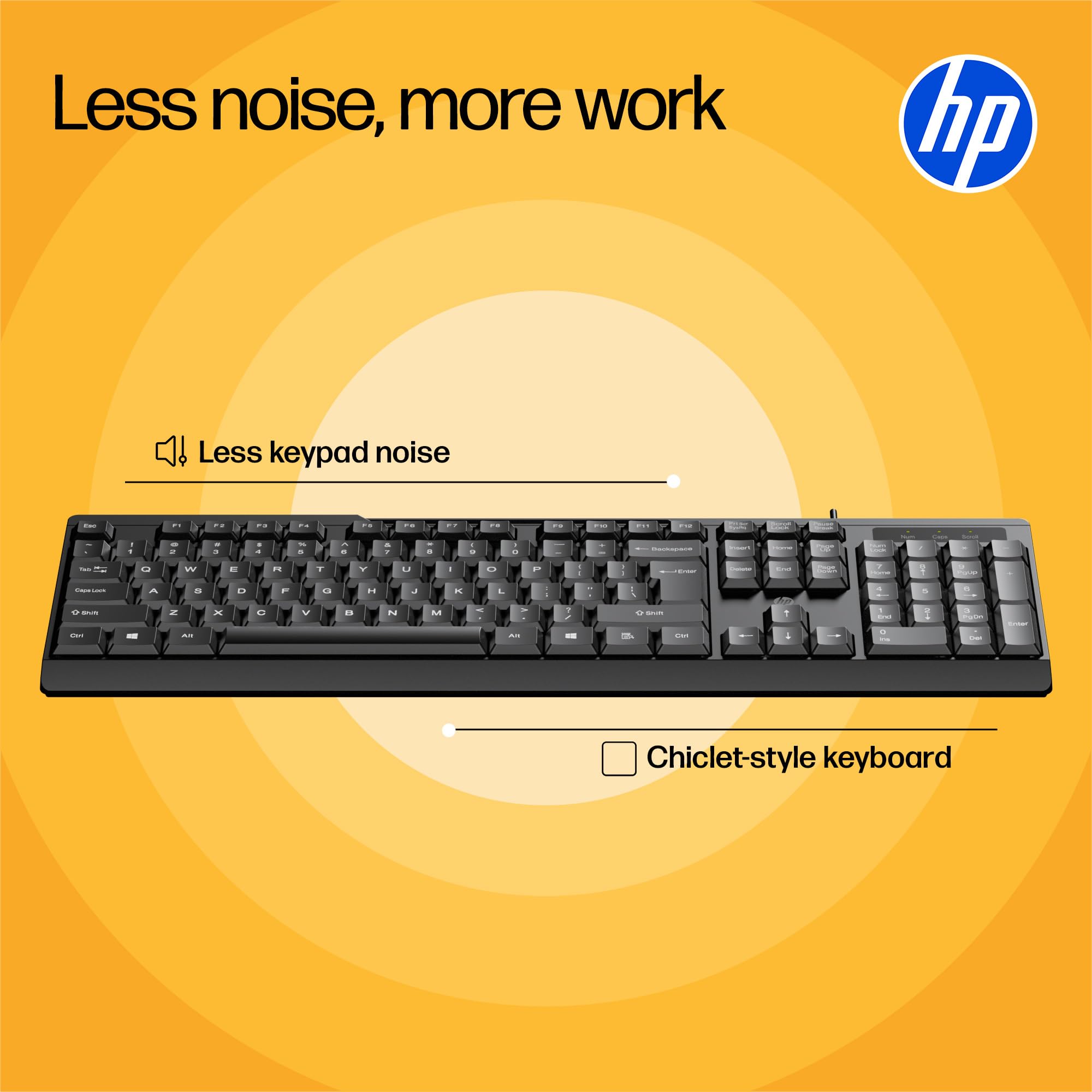 HP Teclado con cable K120