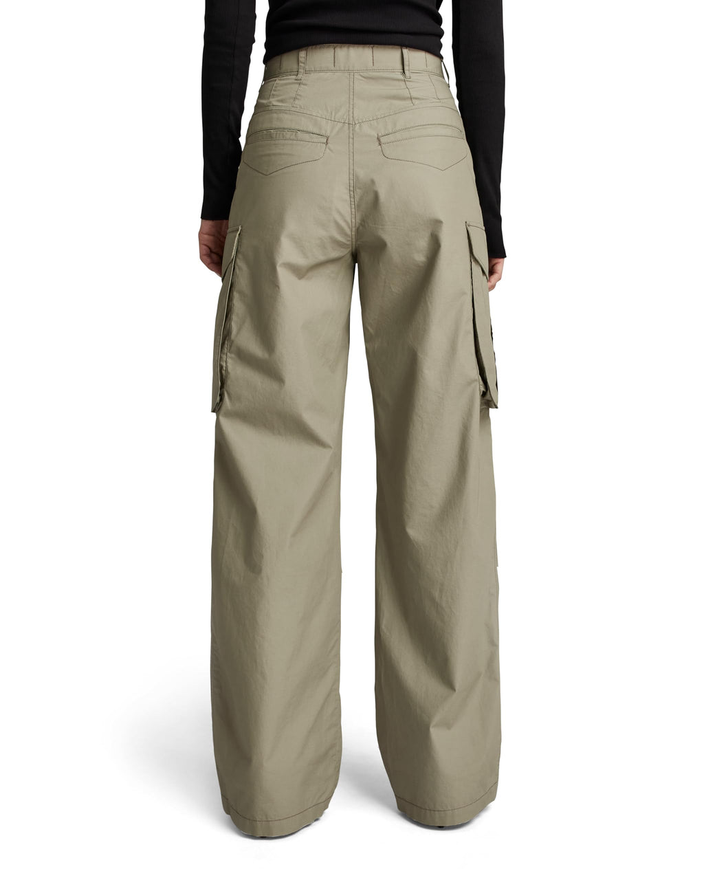 G-STAR para Mujer High Waist Cargo Pants, Verde (Shamrock D24401-a790-2199), 31W / 30L