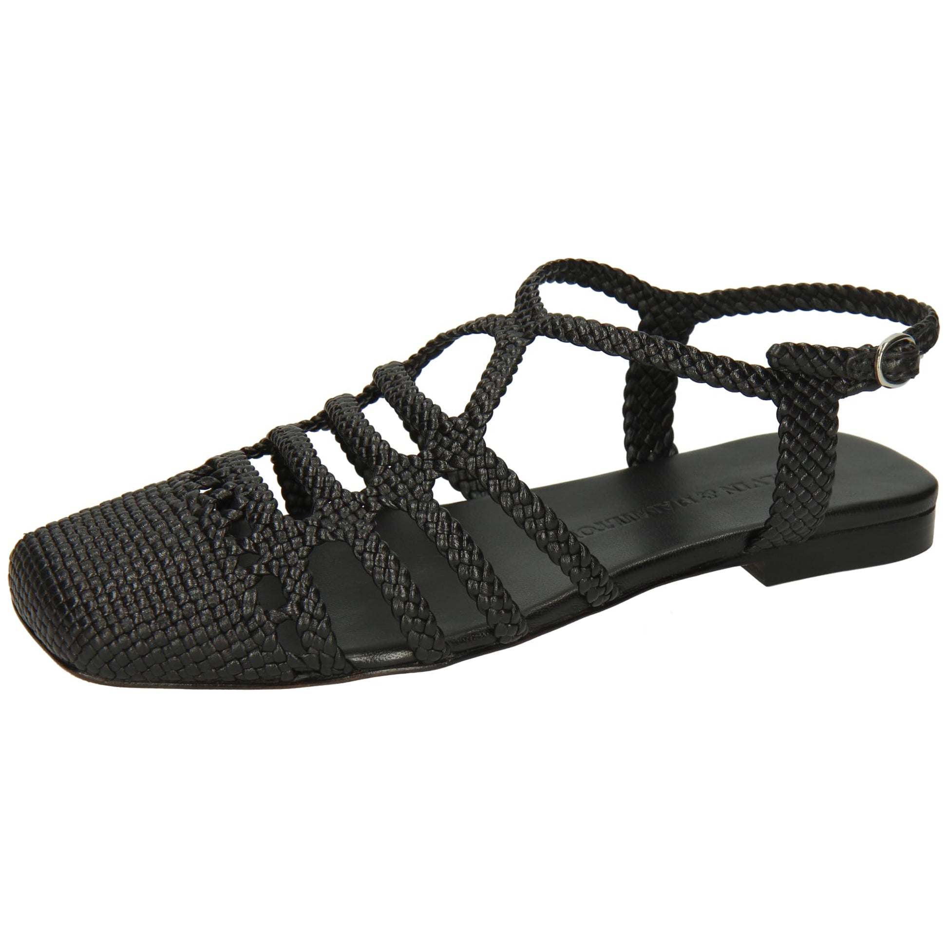 Melvin & Hamilton Sandrine 4, Sandalia Mujer, Negro, 41 EU