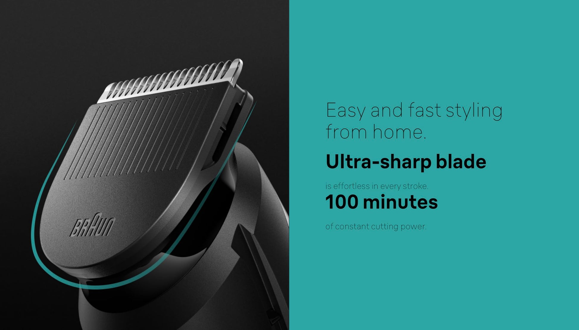 Braun Multi-Groomer Series 5 MGK5420 Men's 9-in-1 Moustache Hair Ear Nose Care Boch Waterproof Design Rechargeable 100 Minutes of Operation on One Charge