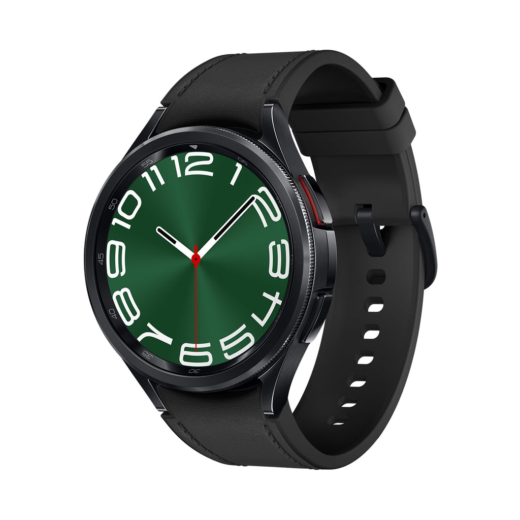 Samsung Galaxy Watch6 Classic Smart Watch, Fitness Tracker, LTE, 47mm, Black, 3 Year Extended Warranty (UK Version)