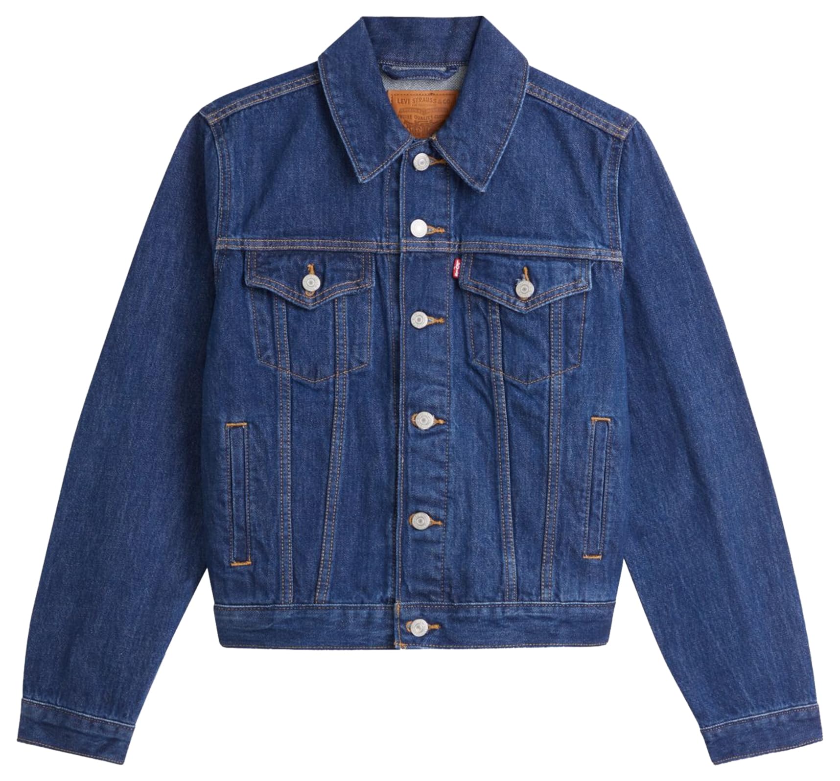 Levi's Original Trucker, Denim jacket para Mujer, Authentic Blue, XL