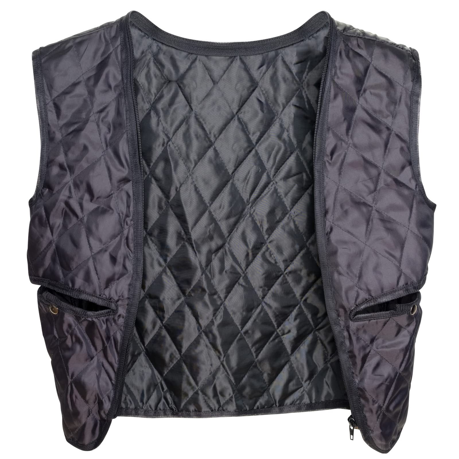 URBAN 5884 Chaqueta Moto Mujer de Cuero Leather '58 LADIES', Cazadora Moto de Piel de Cordero, Armadura Removible para Espalda, Hombros y Codos Aprobada por la CE, Negro, 2XL (UR-156)