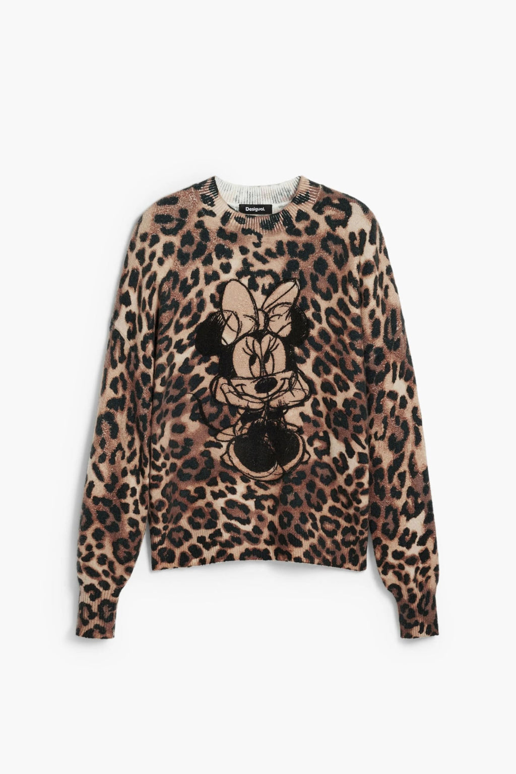 Desigual JERS_Minnie Pullover Sweater, marrón, M Women's