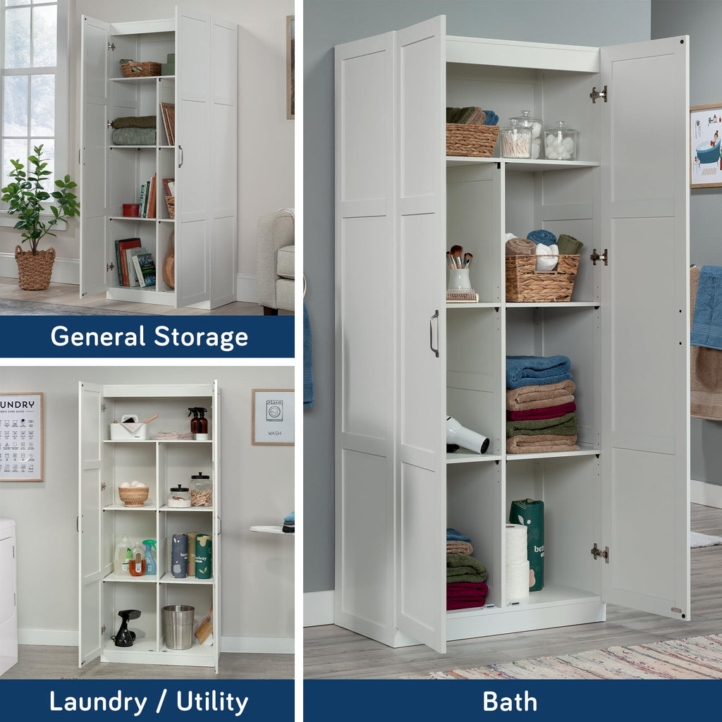 Sauder, Material Reciclado, Suave Color Blanco
