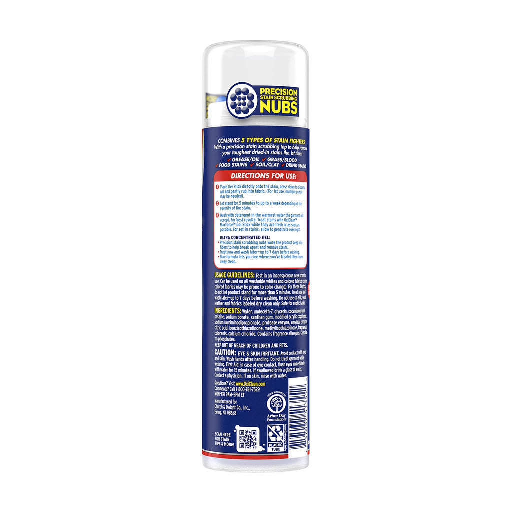 Oxi-clean 51355 Max Force Gel Stick, 6.2 Oz (Pack of 12)