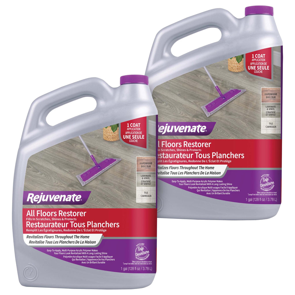 Rejuvenate All Floors Restorer 1 Gal, Fills Scratches, Shines & Protects