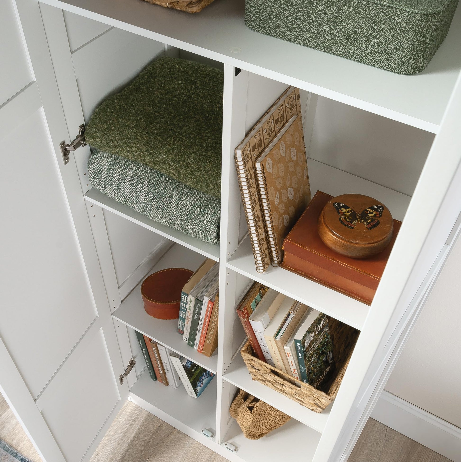 Sauder, Material Reciclado, Suave Color Blanco