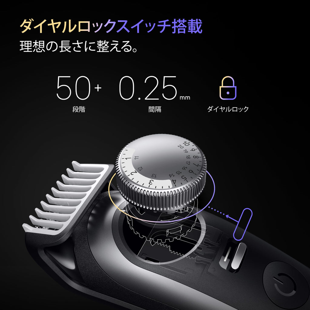 Brown Series 9 Beard Trimmer BT9560 4 Combs 3 Attachments Beard Template Charging Stand Pouch Carrying Case Cleaning Brush