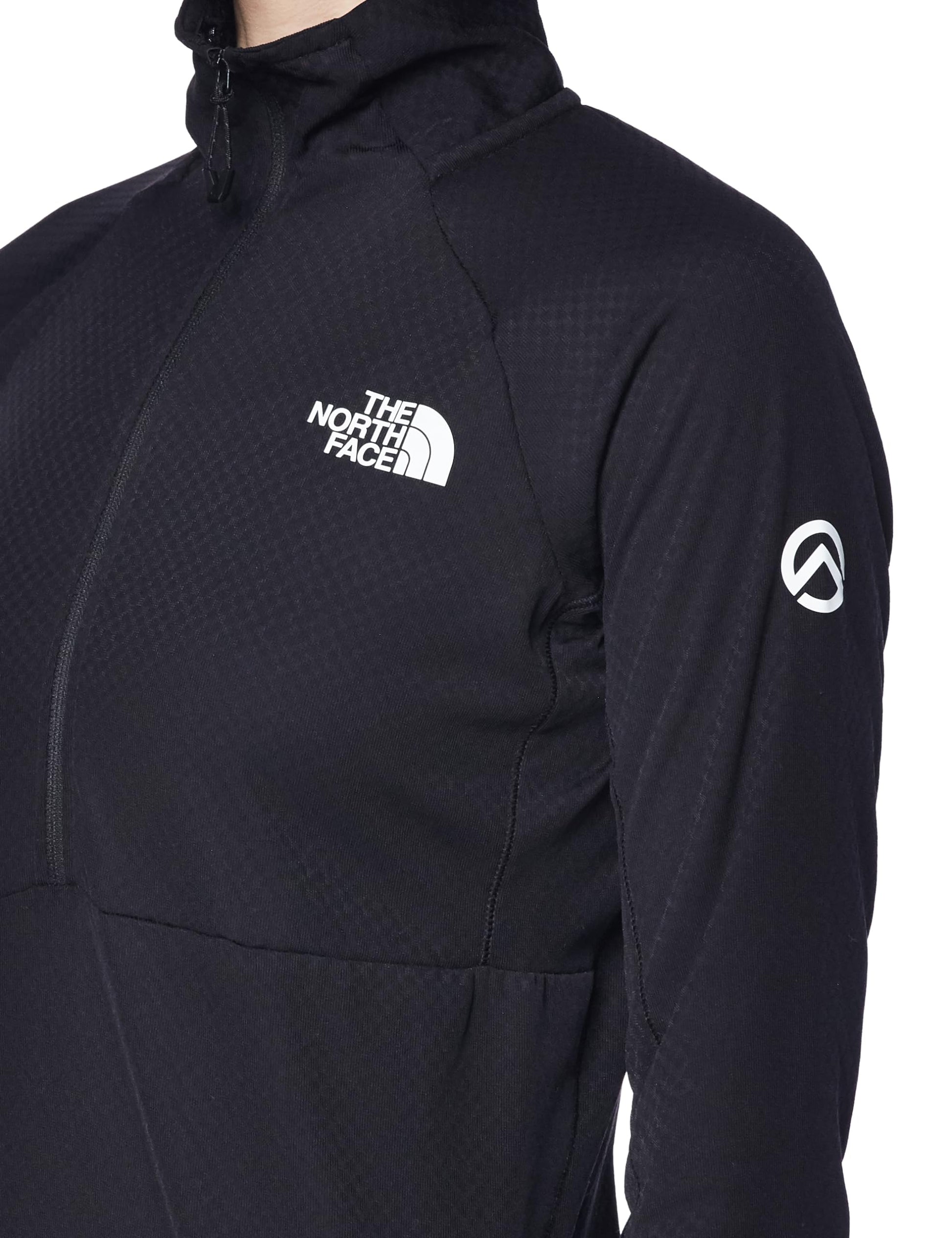 THE NORTH FACE NF0A5J8CJK3 W Summit FUTUREFLEECE LT 1/2 Zip Sweatshirt Mujer Black Tamaño XL