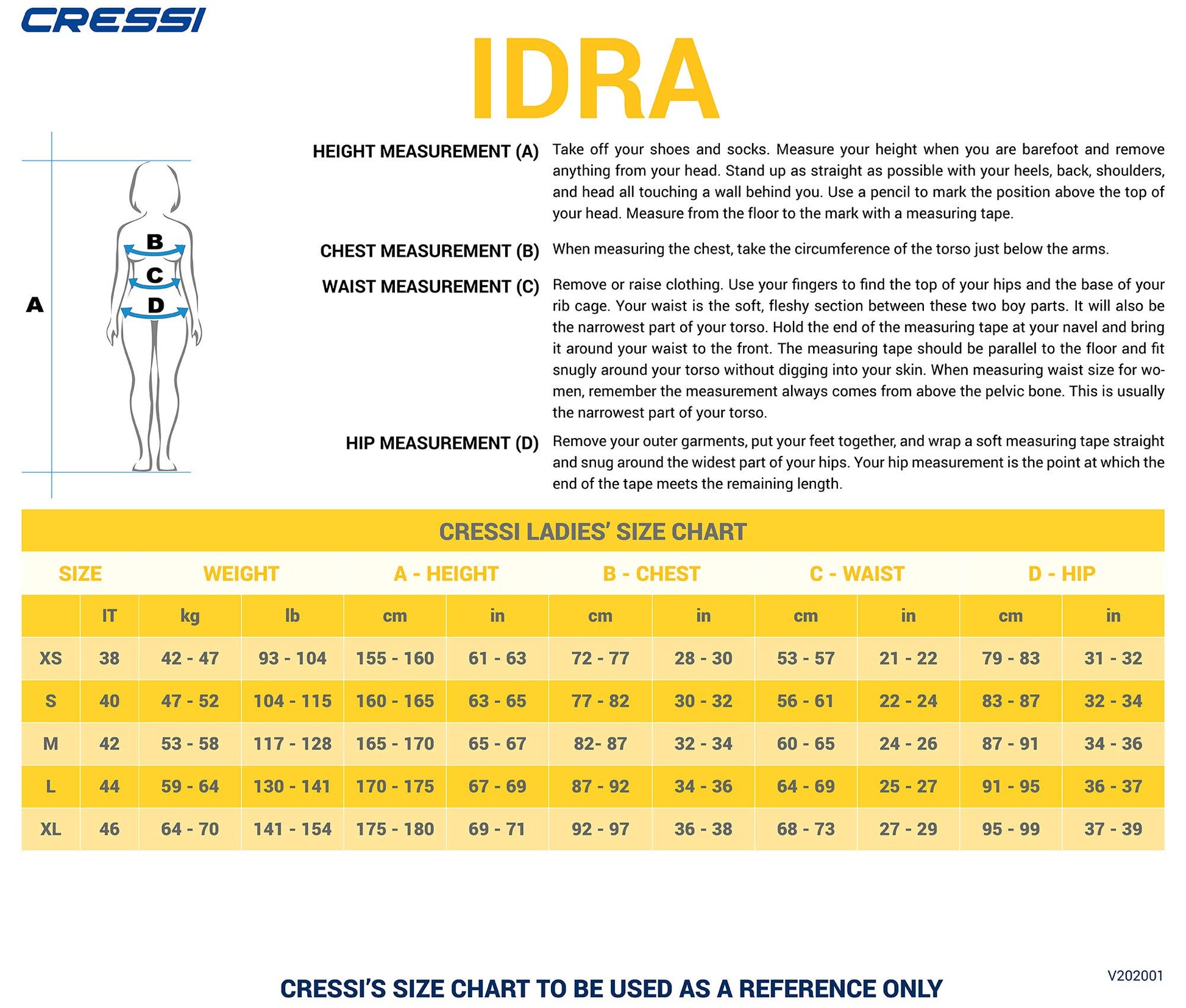 Cressi Idra Swimsuit Traje de baño de Neopreno 2 mm para Mujer, Azul Claro, L/4