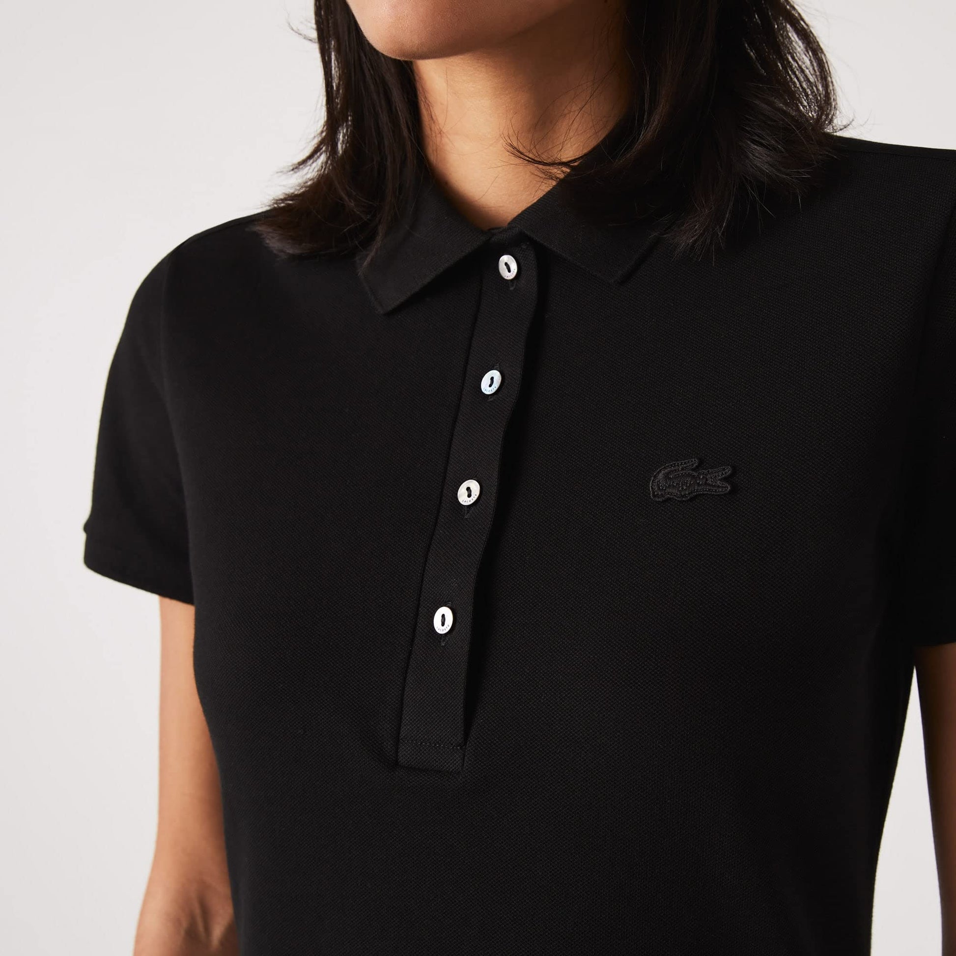 Lacoste EF5473 Dress, Noir, 34 para Mujer