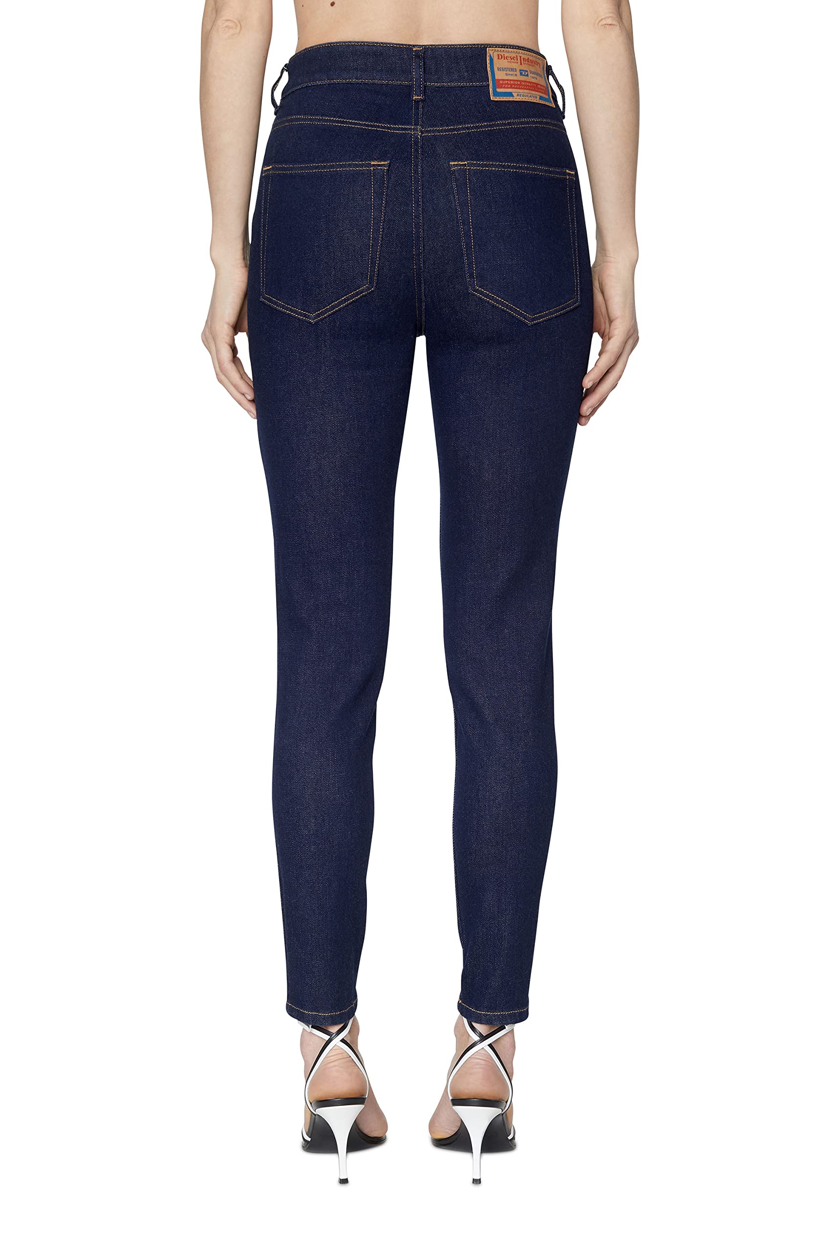 Diesel 1984 Slandy-High Jeans, 01-Z9C18, 31W / 32L para Mujer