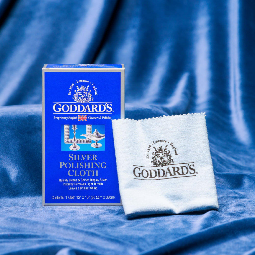 Goddard's Silver Polishing Cloth, Silver Cleaner & Tarnish Remover, 6 Pack
