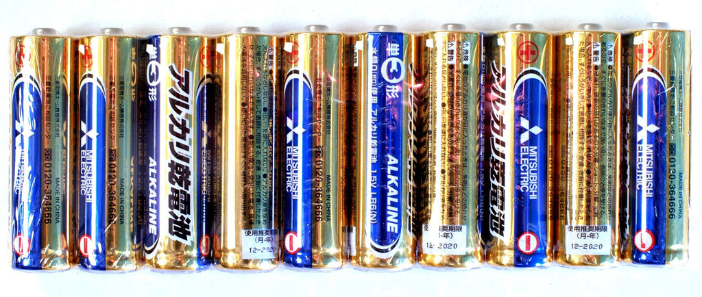 Mitsubishi Alkaline Batteries, AA (10P x 3)