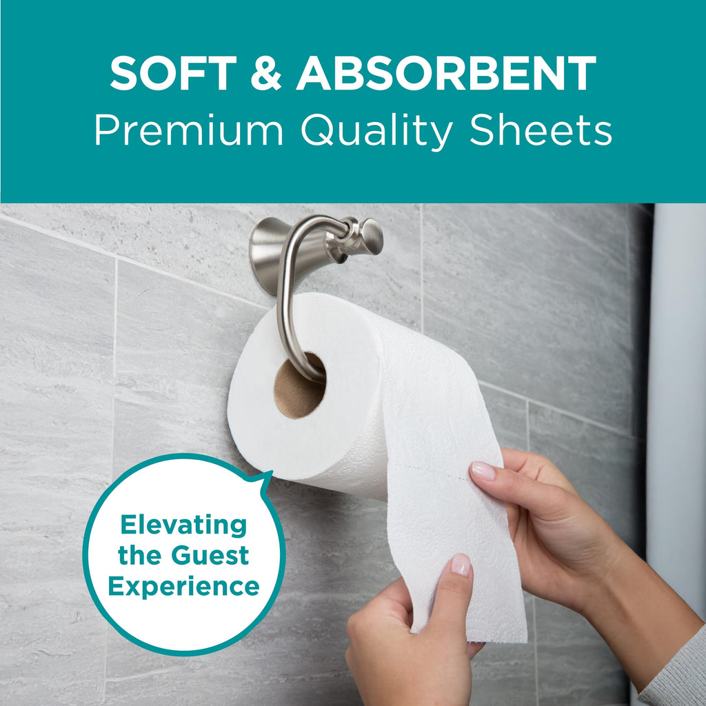 Angel Soft Professional Series by Georgia-Pacific PRO 2-Ply Embossed Toilet Paper, White, Individually Wrapped, 450 Sheets Per Roll, 20 Toilet Tissue Rolls Per Case, 16620