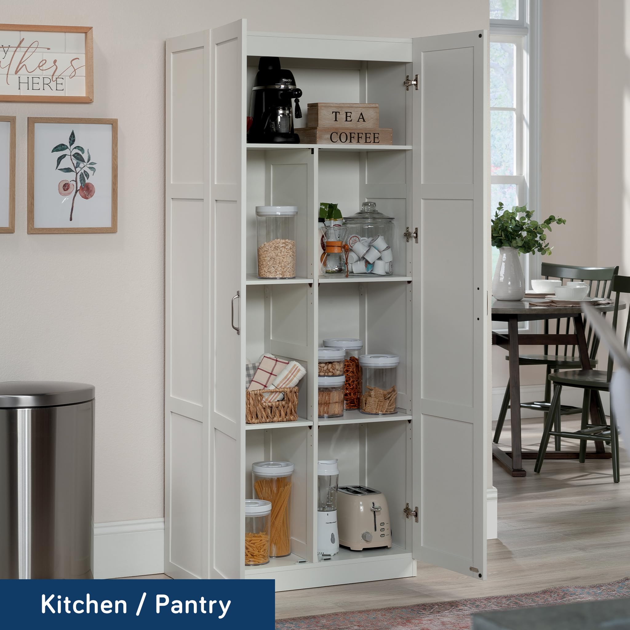 Sauder, Material Reciclado, Suave Color Blanco