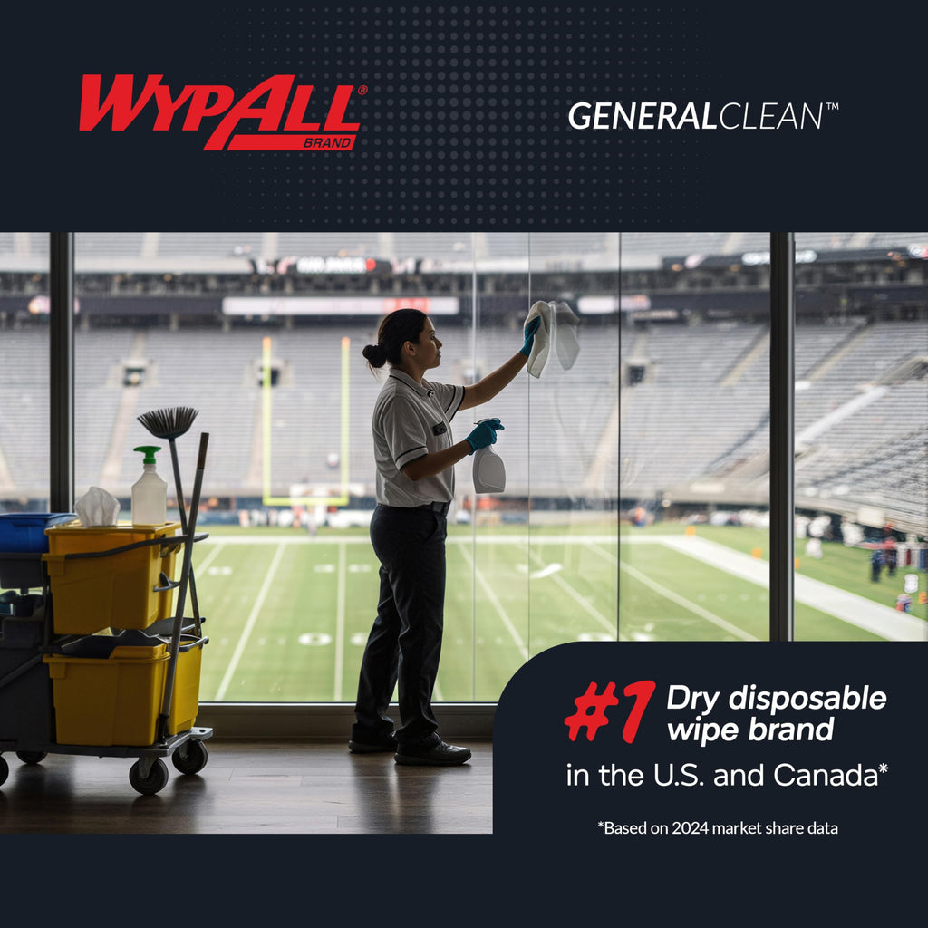 WypAll GeneralClean L30 Heavy Duty Cleaning Towels, 875 Sheets (05841)