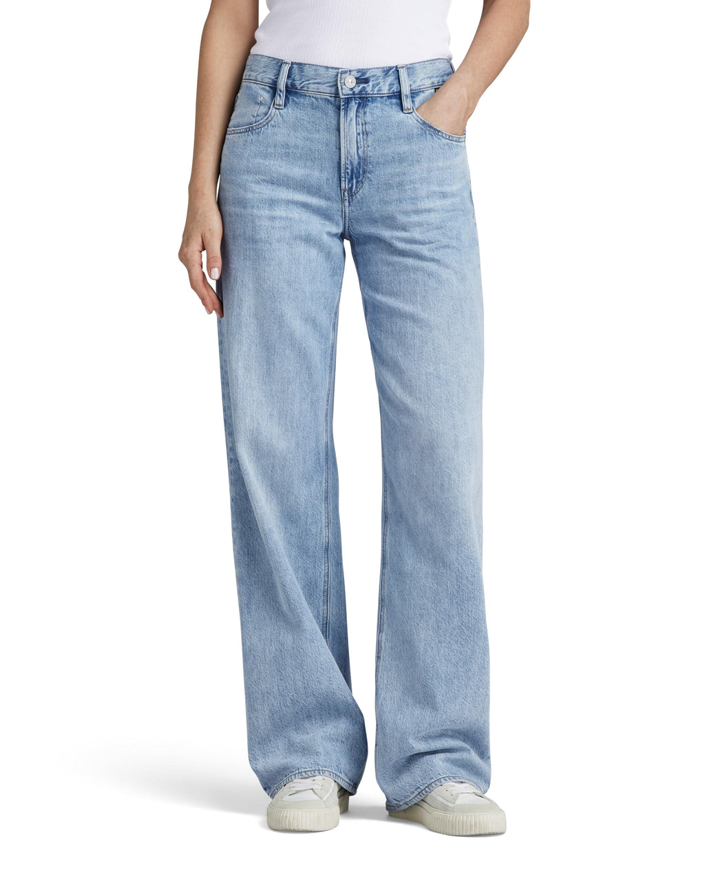 G-STAR Judee Low Waist Loose Jeans, Vaqueros Mujer, Azul (Sun Faded Cloudburst D22889-d536-g339), 29W / 28L