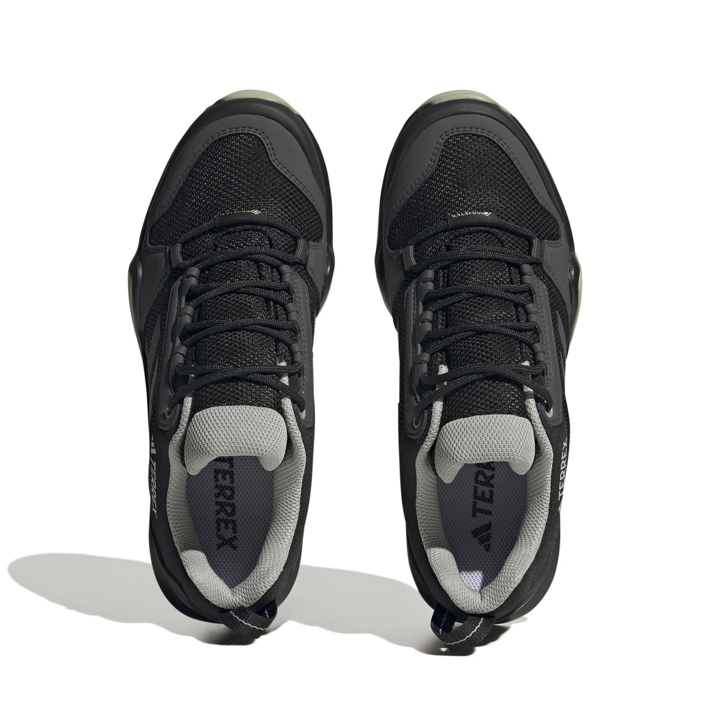 Adidas Mujer Terrex AX3 Gore-Tex Hiking Shoes, Core Black/Solid Grey/Metal Grey, 39 1/3 EU