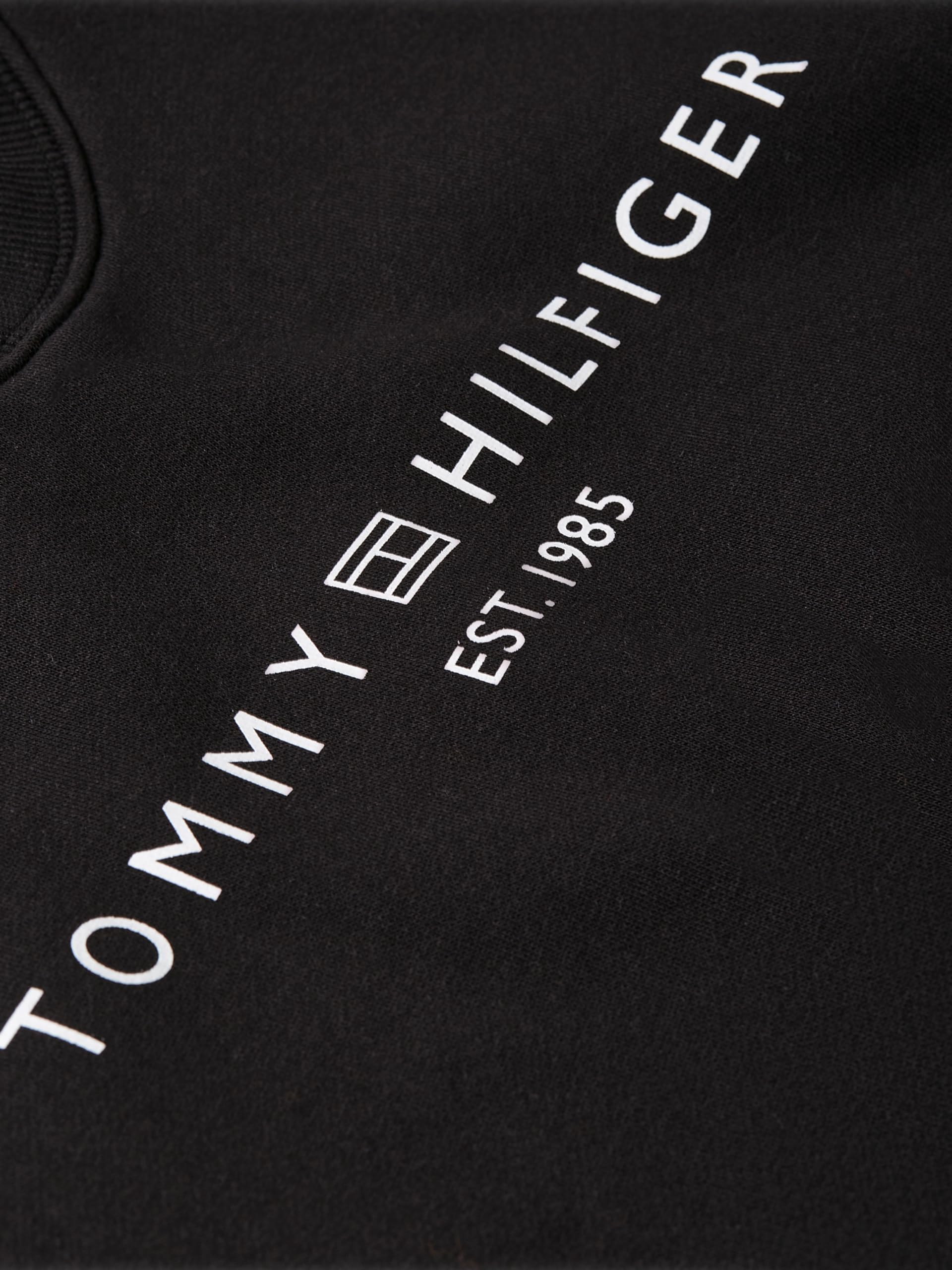 Tommy Hilfiger Sudadera Mujer sin Capucha, Negro (Black), XXL