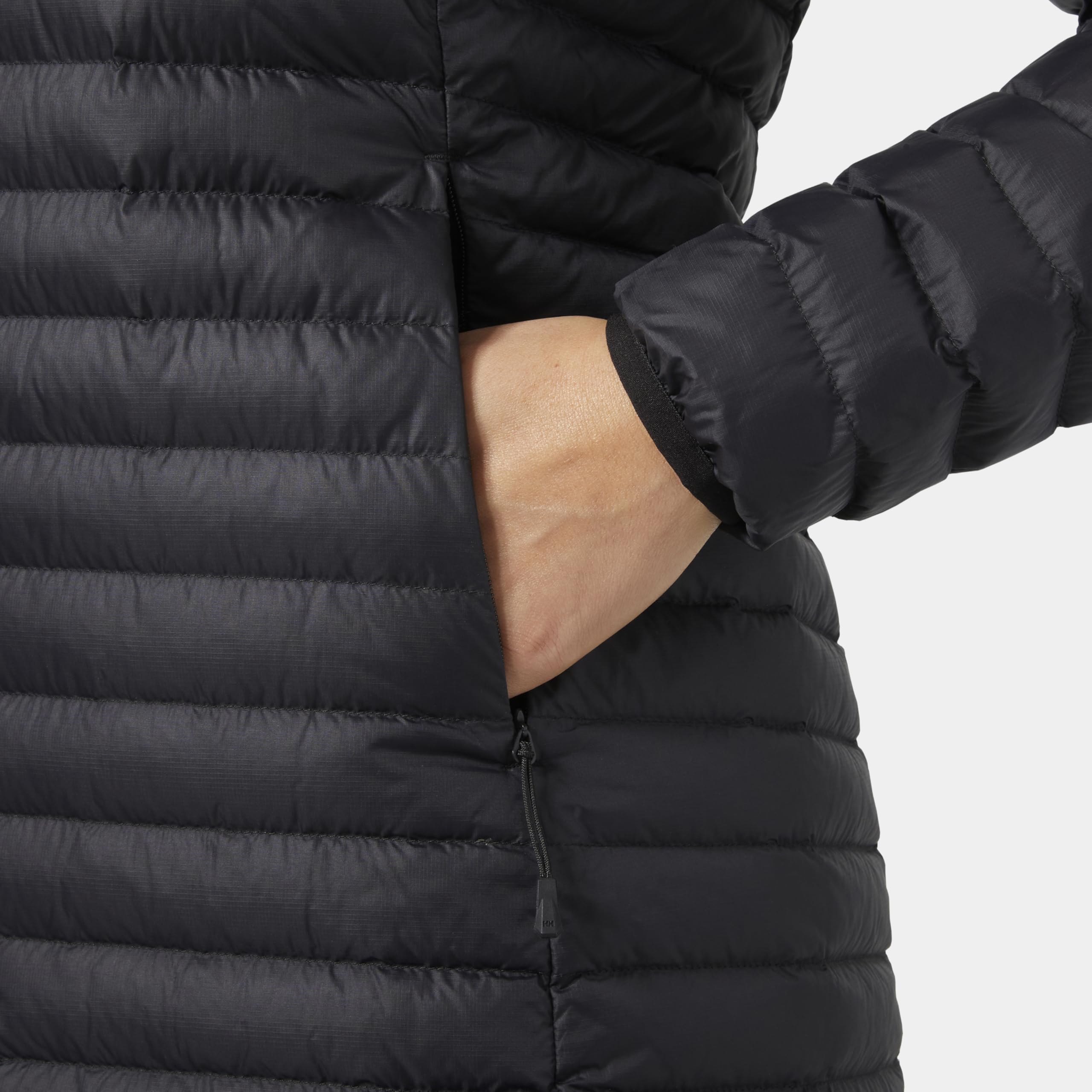 Helly Hansen W Sirdal Long Insulator, Chaqueta Mujer, Negro (Black), M