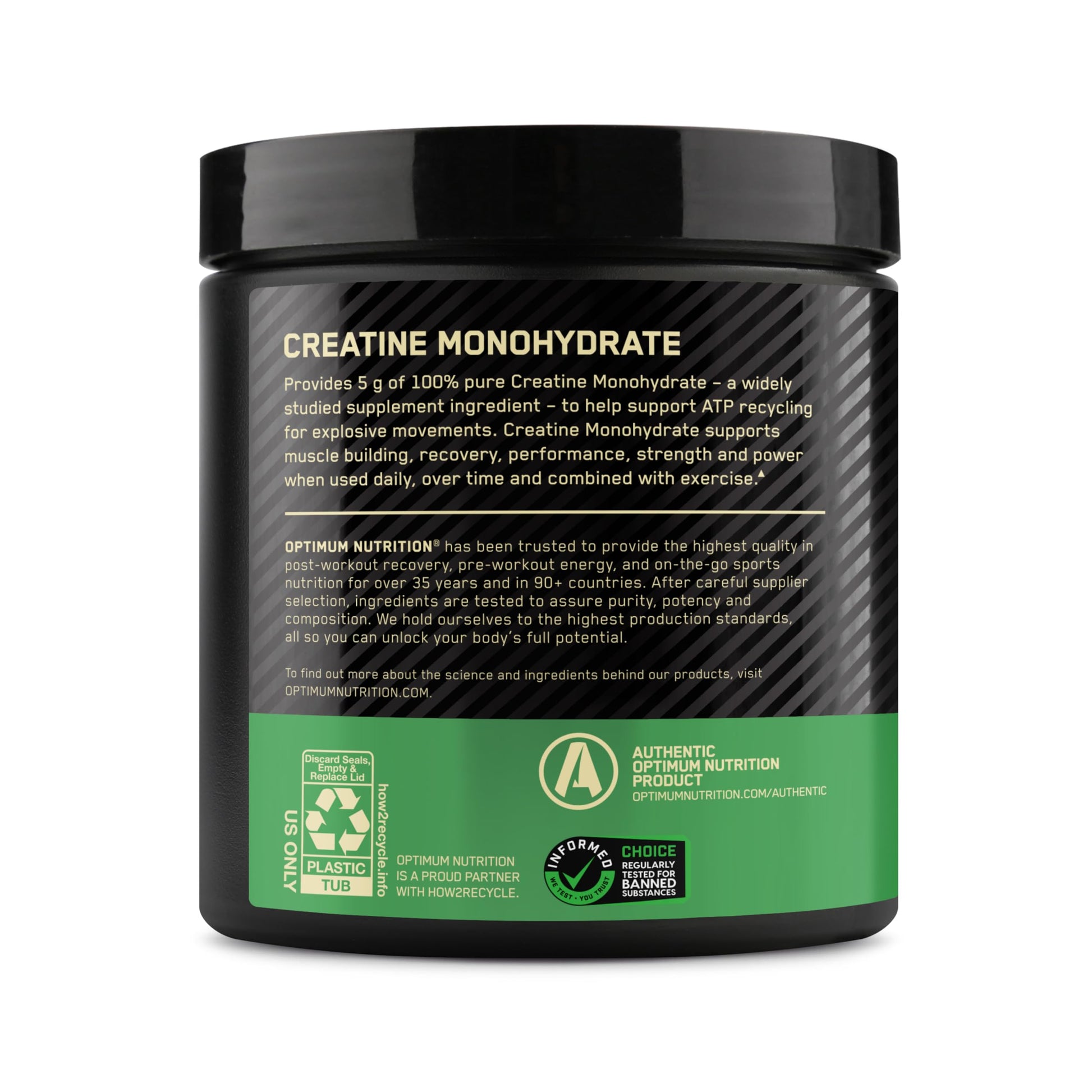 Optimum Nutrition Amino Energy - Pre Workout with Green Tea, BCAA, Amino Acids & Micronized Creatine Monohydrate Powder, Unflavored, Keto Friendly, 60 Serving