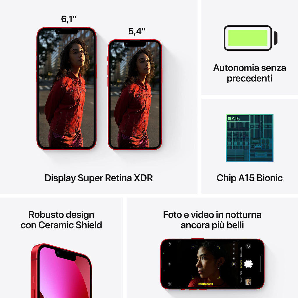 Apple iPhone 13 Mini (128GB) - (Product) RED