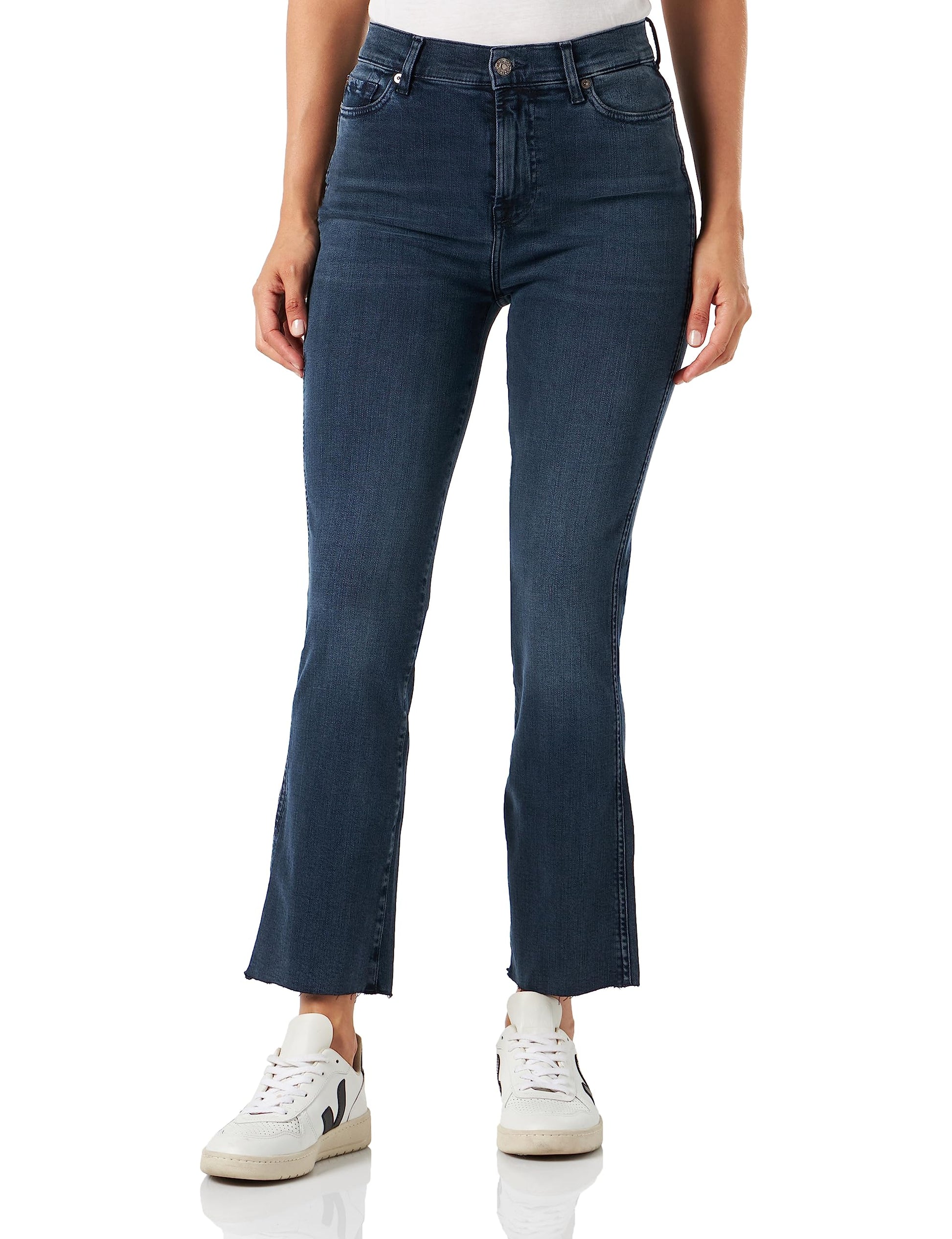 7 For All Mankind JSHSC510 Jeans, Dark Blue, 48 De Las Mujeres