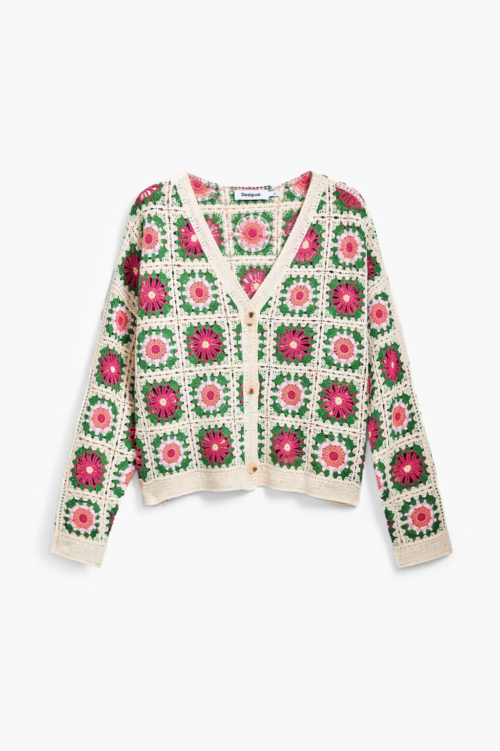 Desigual JERS_Johanna Sweatshirt, Blanco, L Women's