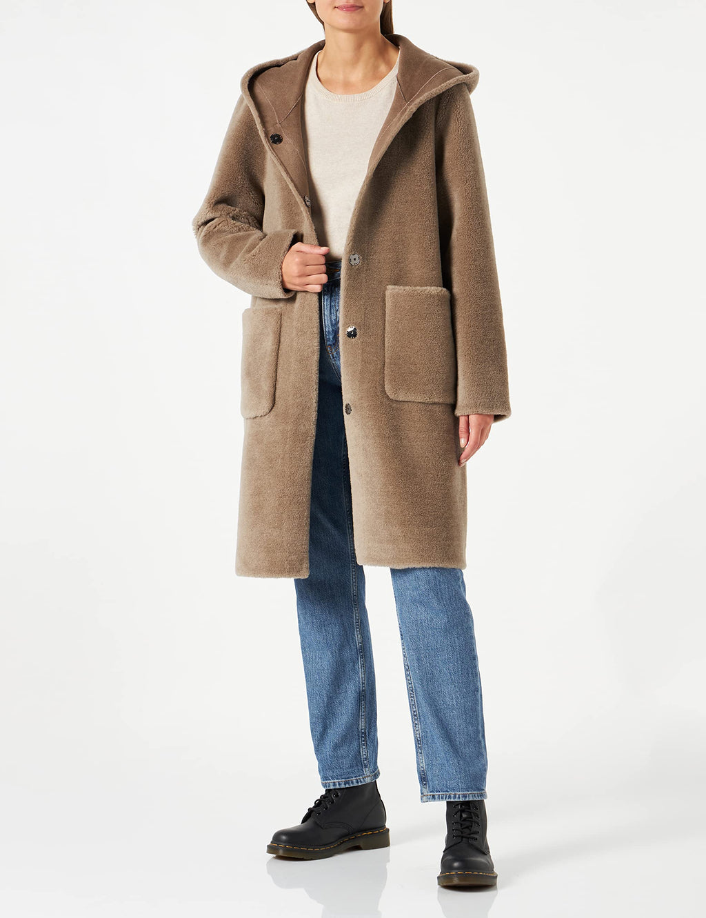 Oakwood Angélico Abrigo, marrón, L para Mujer