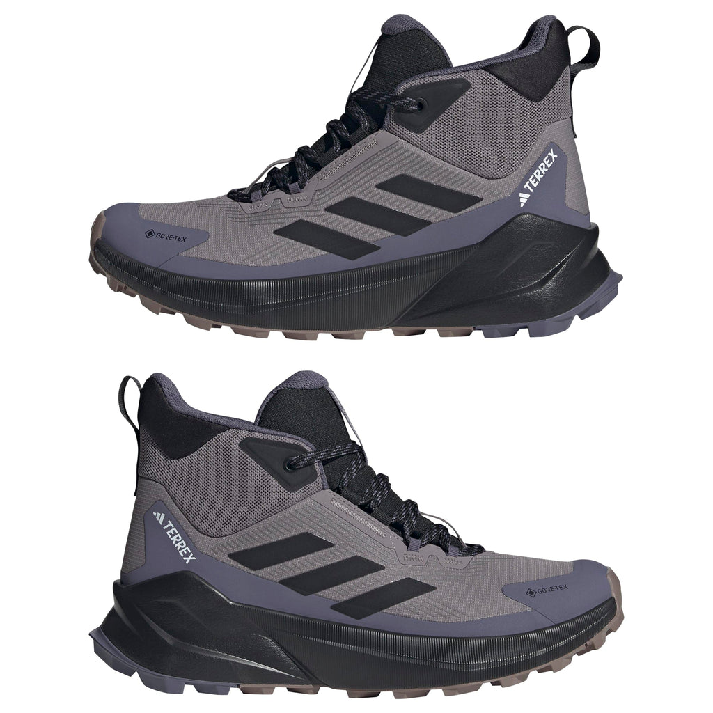 adidas Terrex Trailmaker 2 Mid Gore-Tex Hiking Shoes, Zapatos de Senderismo Mujer, Taupe Oxide/Core Black/Preloved Violet, 39 1/3 EU