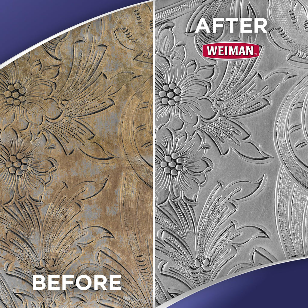 Weiman Silver Wipes - Jewelry Wipes 6 Pack - Cleaner and Polisher for Silver Jewelry Sterling Silver