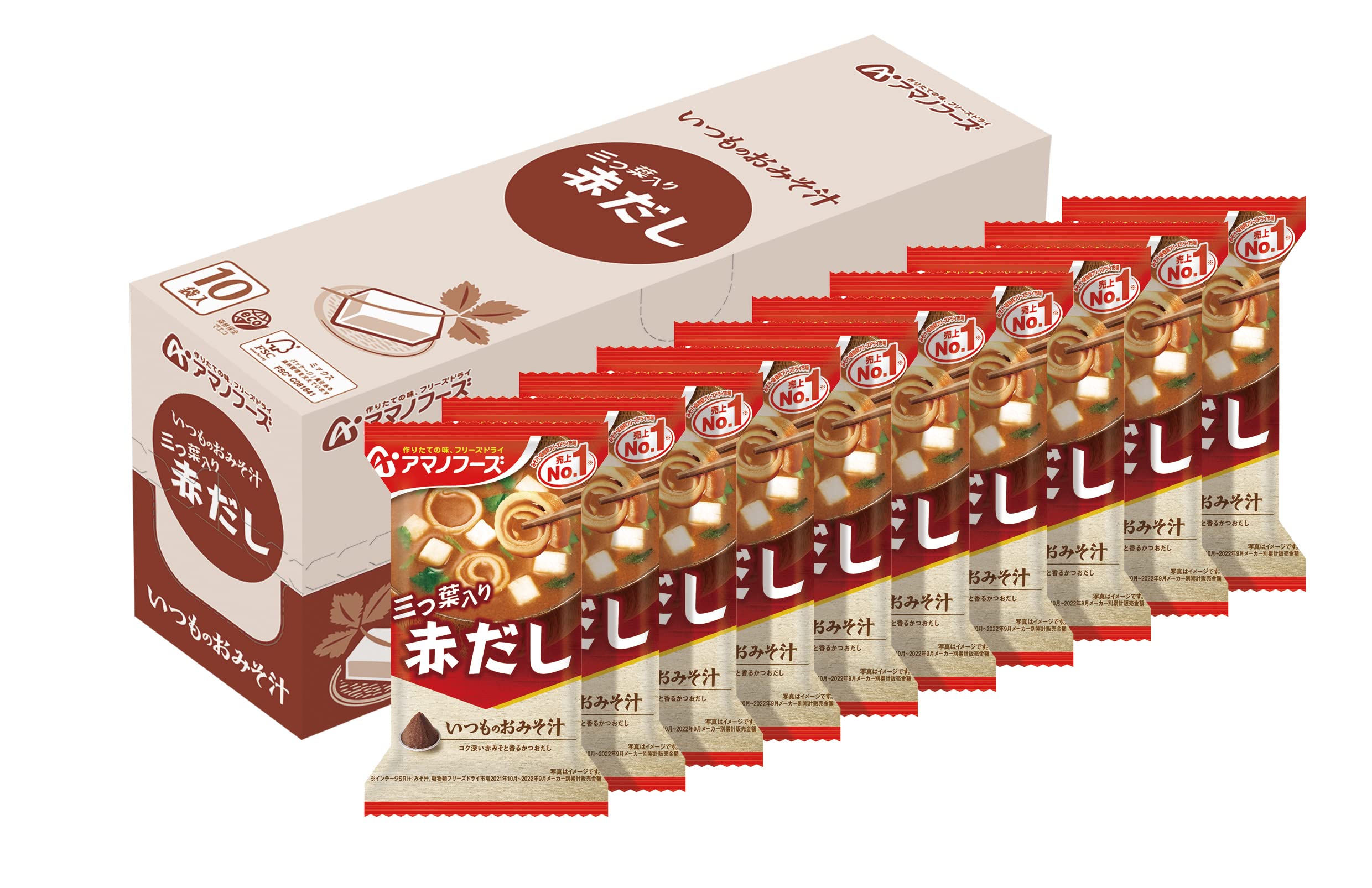 Amanofuzu It's usual miso soup red (containing trefoil) 7.5g ~ 10 pieces