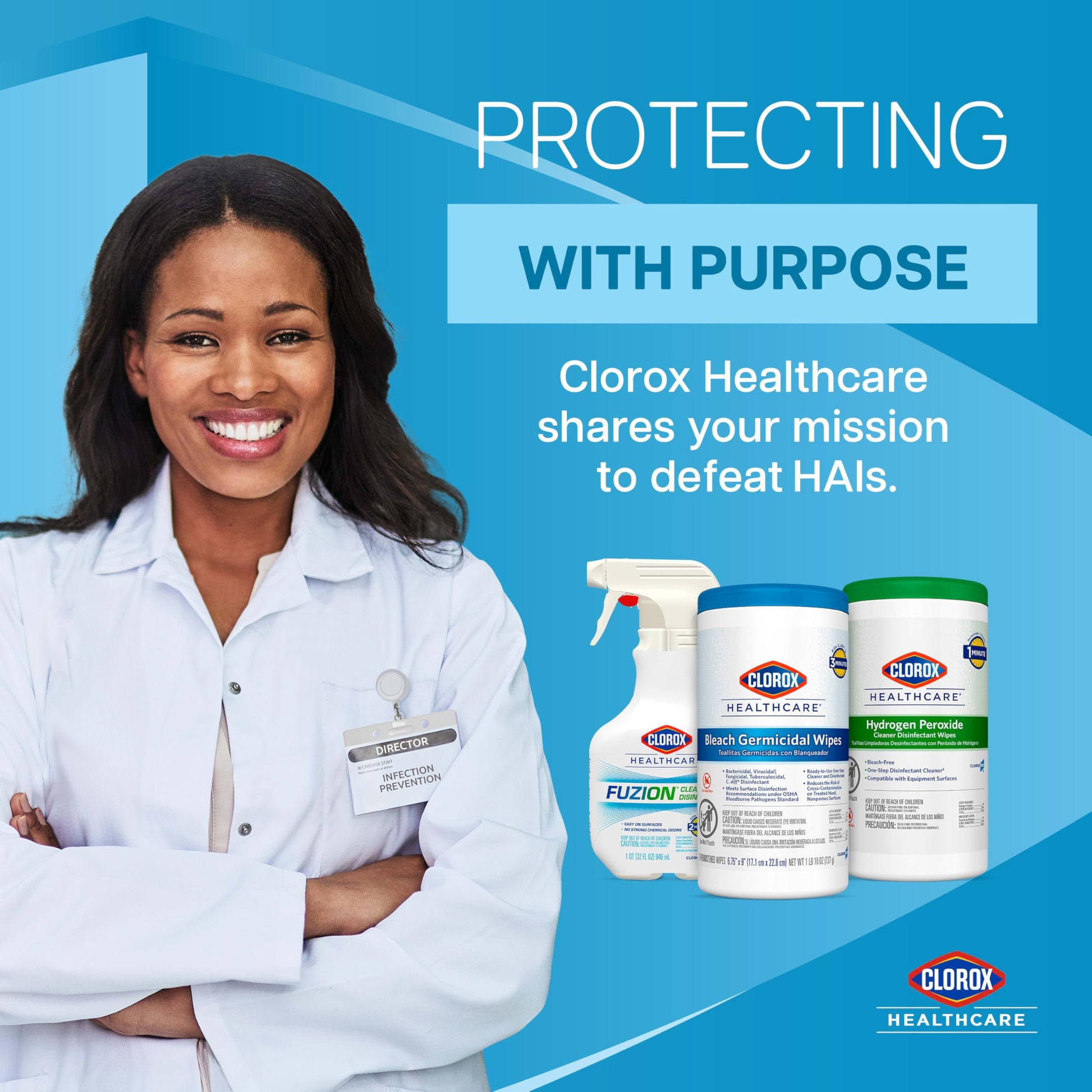 Clorox Healthcare Bleach Germicidal Cleaner Refill, 128 Fluid Ounces (Package May Vary)