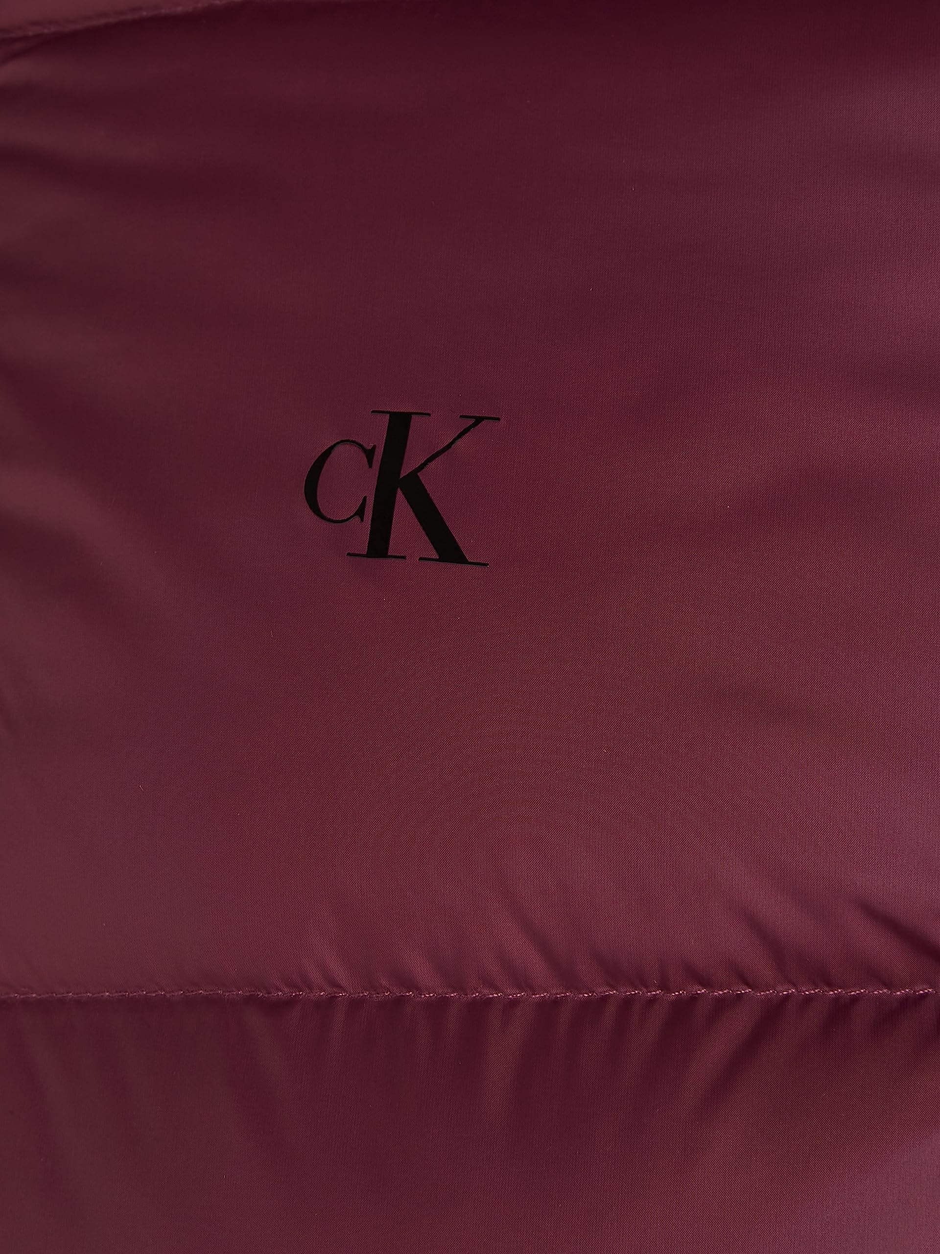 Calvin Klein Jeans MW Down Archetype Short Puffer J20J221646 Chaquetas Acolchadas de Plumas, Morado (Amaranth), S para Mujer