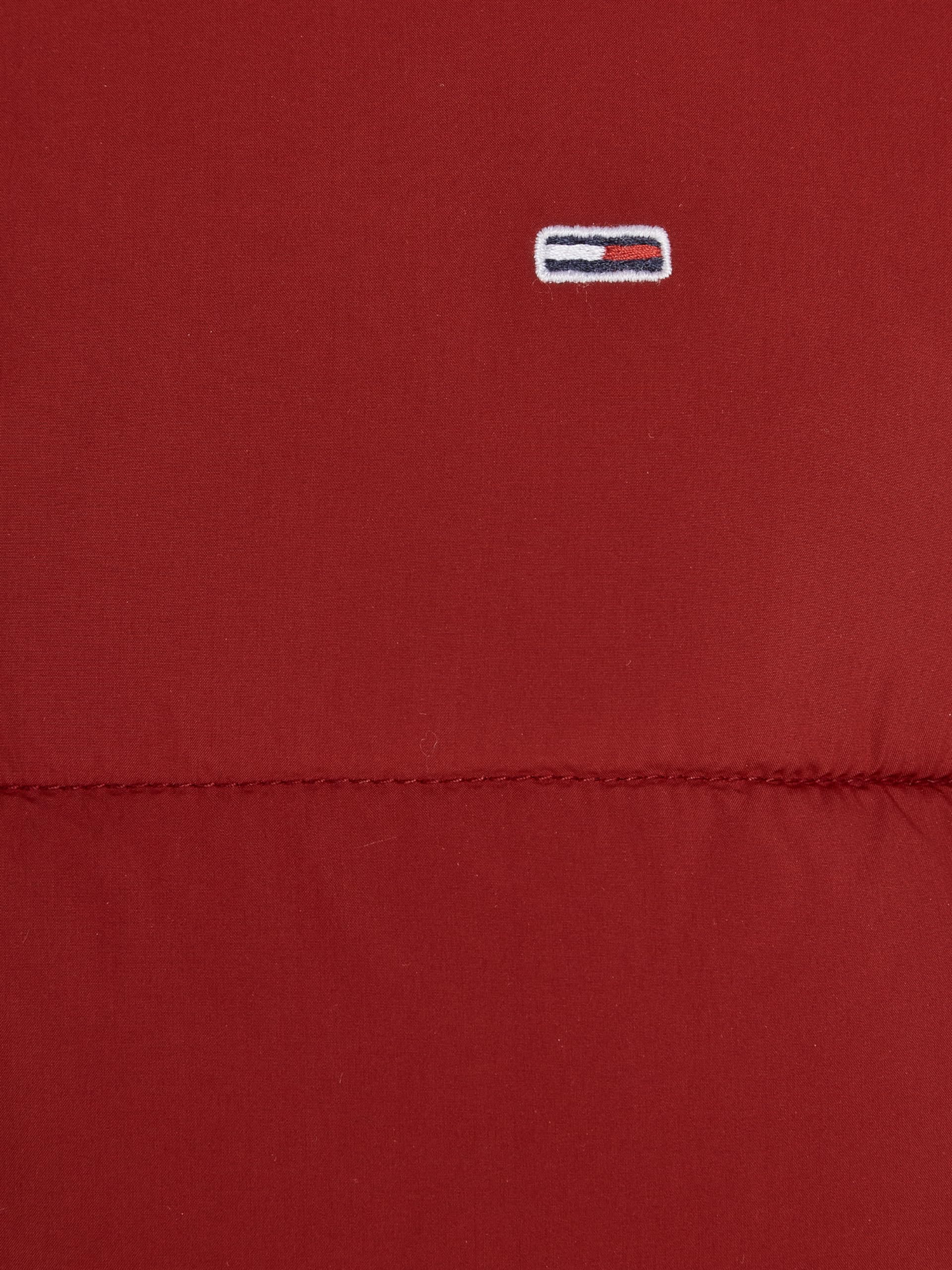 Tommy Jeans Cazadora Acolchada Mujer Essential Puffer con Cuello Alto, Rojo (Regatta Red), L