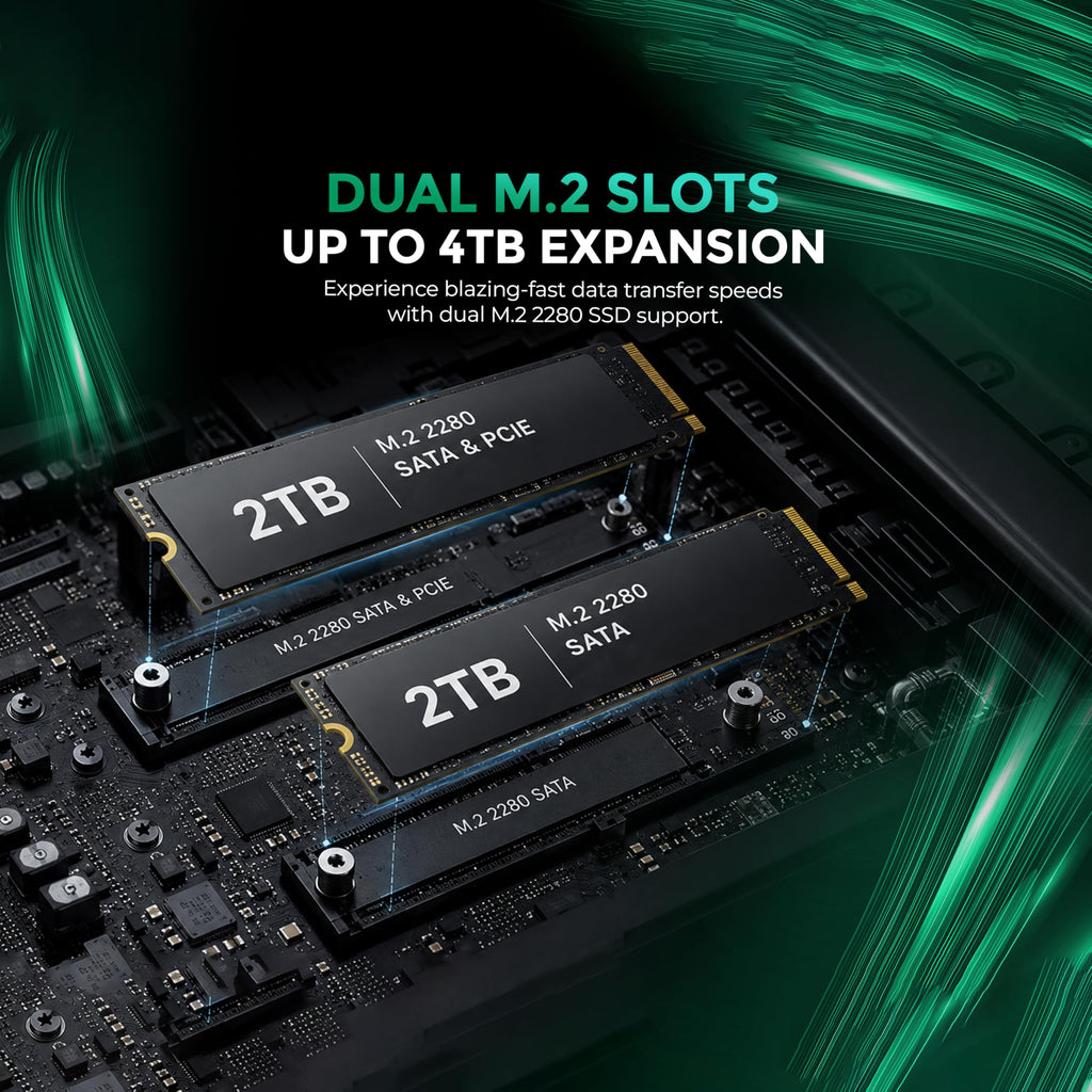 SKULLSAINTS LUME LPDDR4x 3733MHz RAM, Upto 4TB SSD, Type-C 10Gbps & 6X USB 3.2 Ports, Gigabit LAN, Wi-Fi 6, BT5.2, and Triple Display Support (Ryzen 3 4300U, 128, GB, 8, GB)