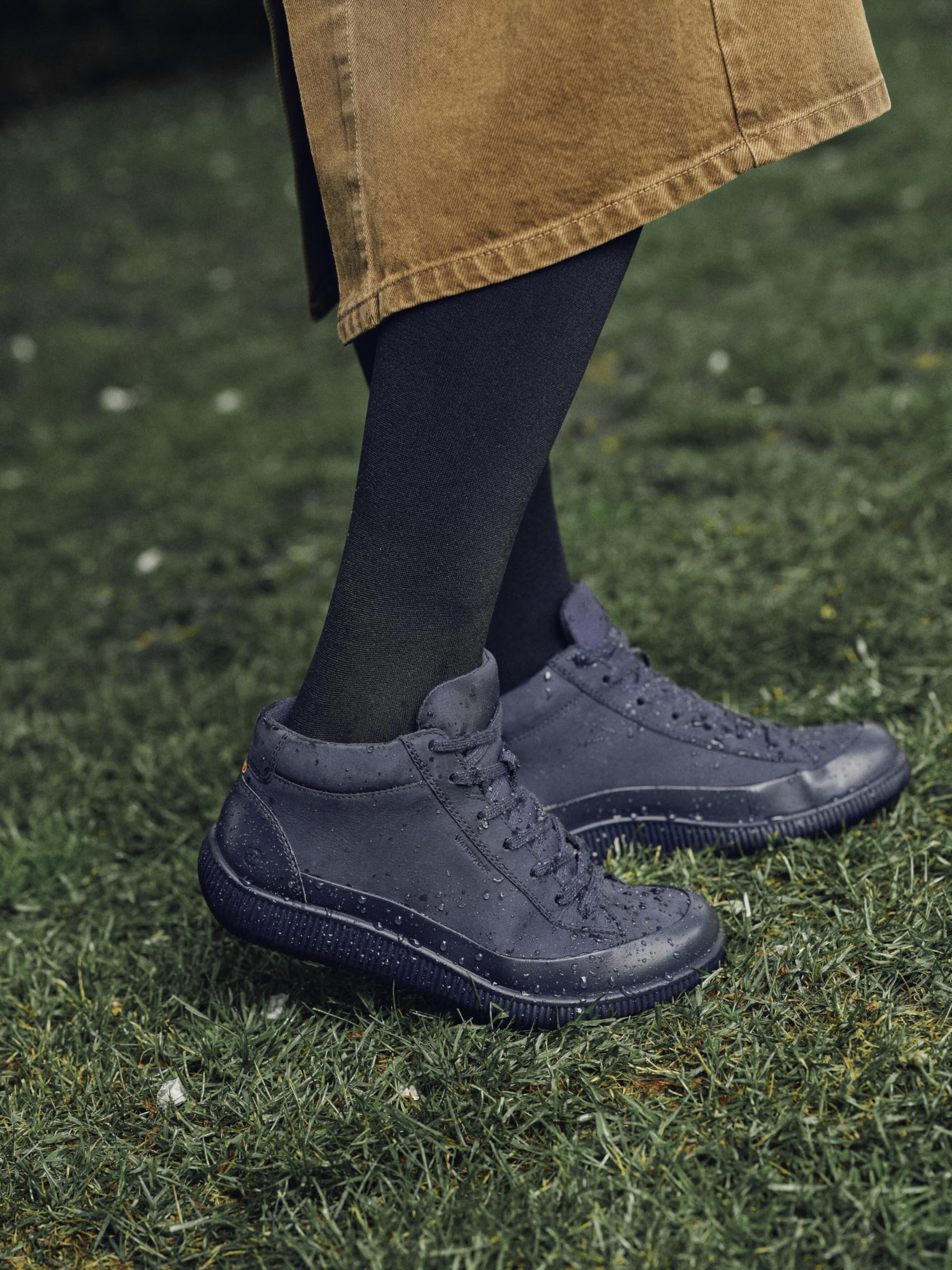 ECCO Soft Zero W, Botas Cortas al Tobillo Mujer, Azul Marino, 39 EU