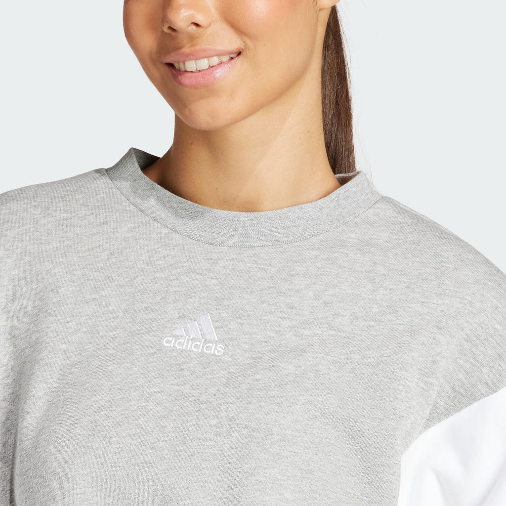 adidas Mujer Laziday Track Suit, Medium Grey Heather, L
