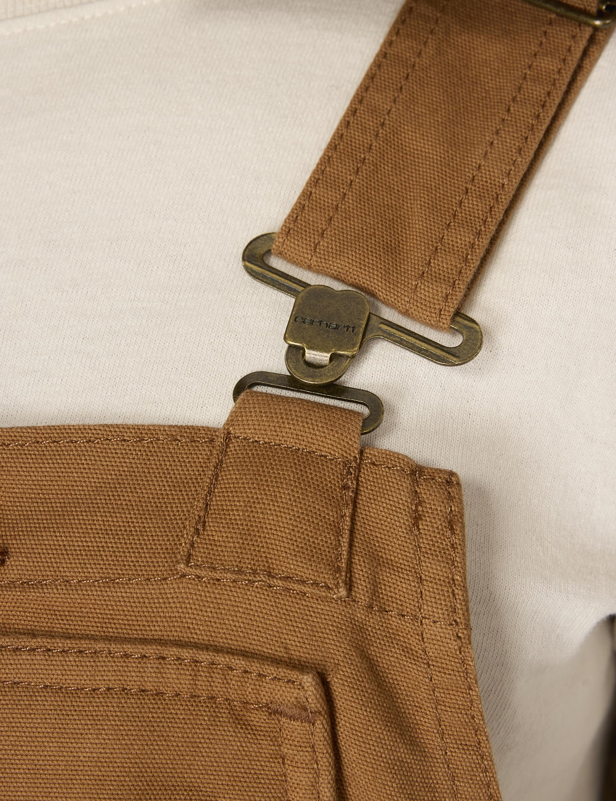 Carhartt Mono de trabajo en lona Rugged Flex, Loose Fit Para Mujer, Carhartt Brown, S