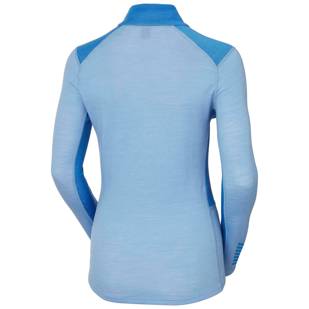 Helly-Hansen Womens W Lifa Merino Midw 1/2 Zip, Azul Brillante, S
