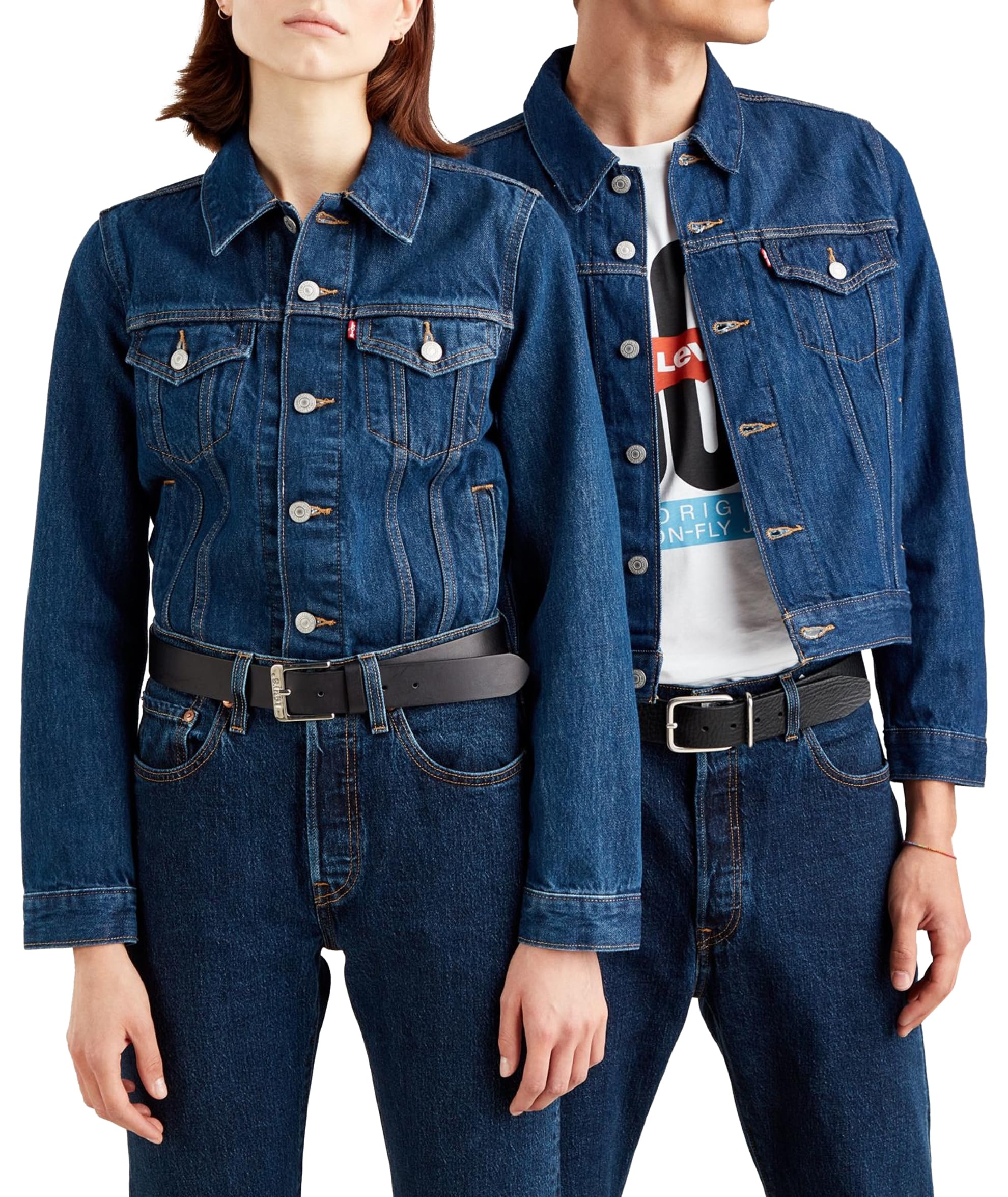Levi's Original Trucker, Denim jacket para Mujer, Authentic Blue, XL
