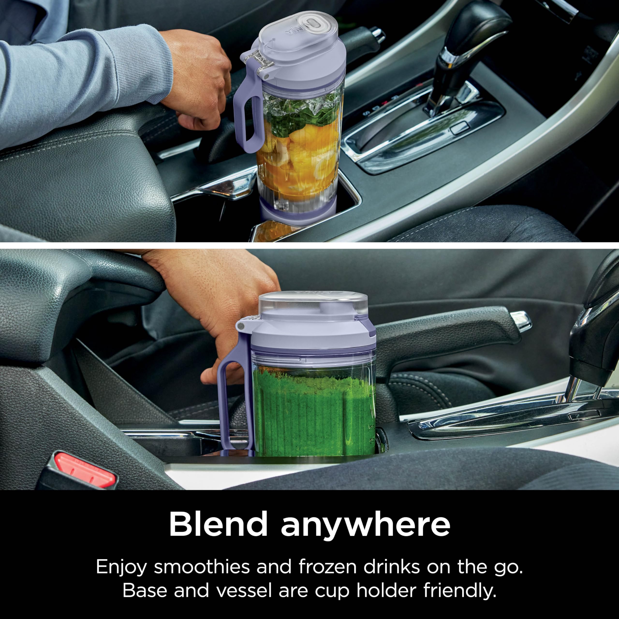 Ninja Blender, Blast Max, licuadora personal inalámbrica para batidos, bebidas congeladas, hielo aplastado, recipiente extraíble de 22 onzas, tapa a prueba de fugas, sin BPA, apta para lavavajillas,
