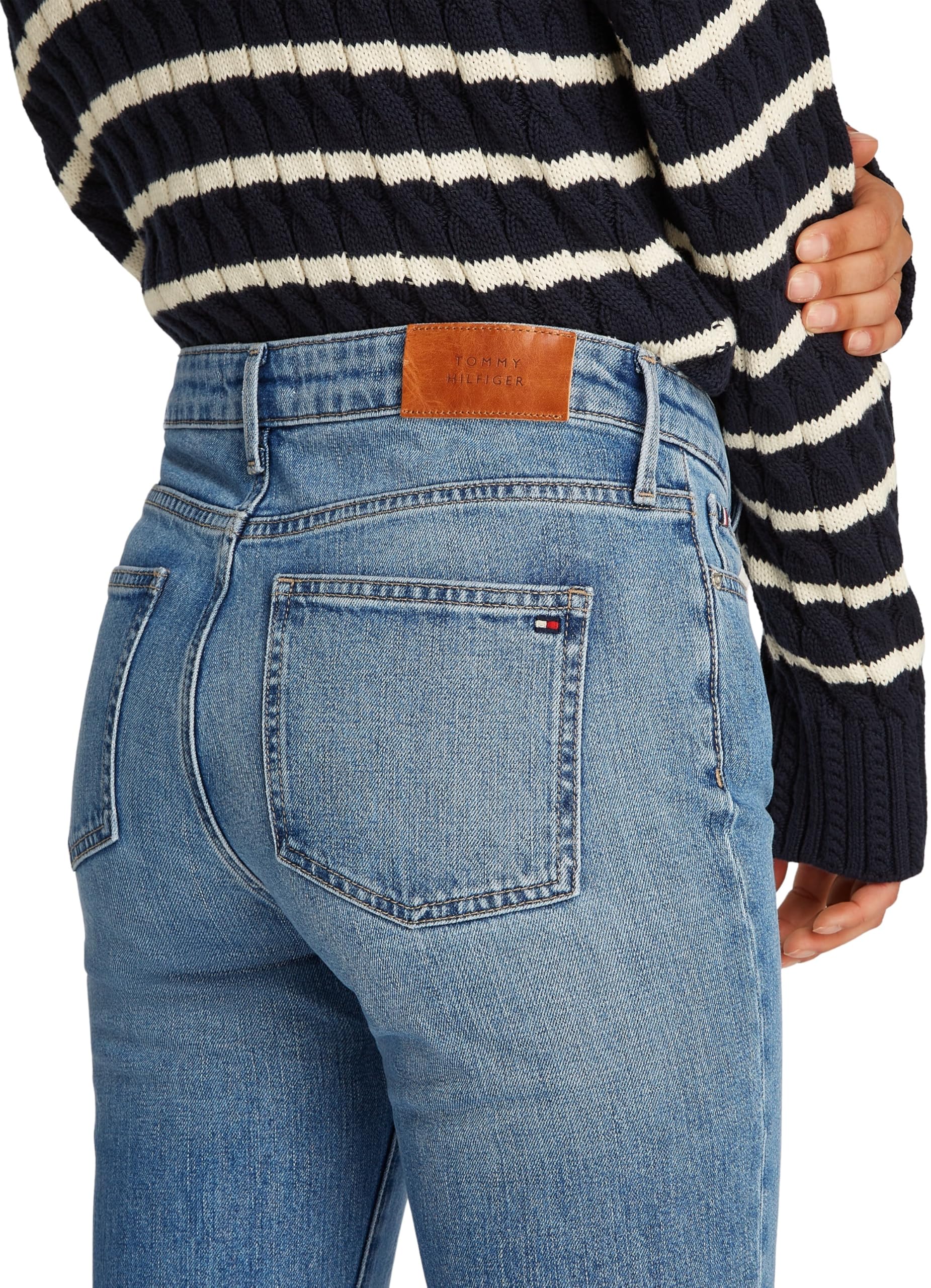 Tommy Hilfiger Vaqueros Mujer Bootcut UMA Talle Medio, Azul (UMA), 30W/28L