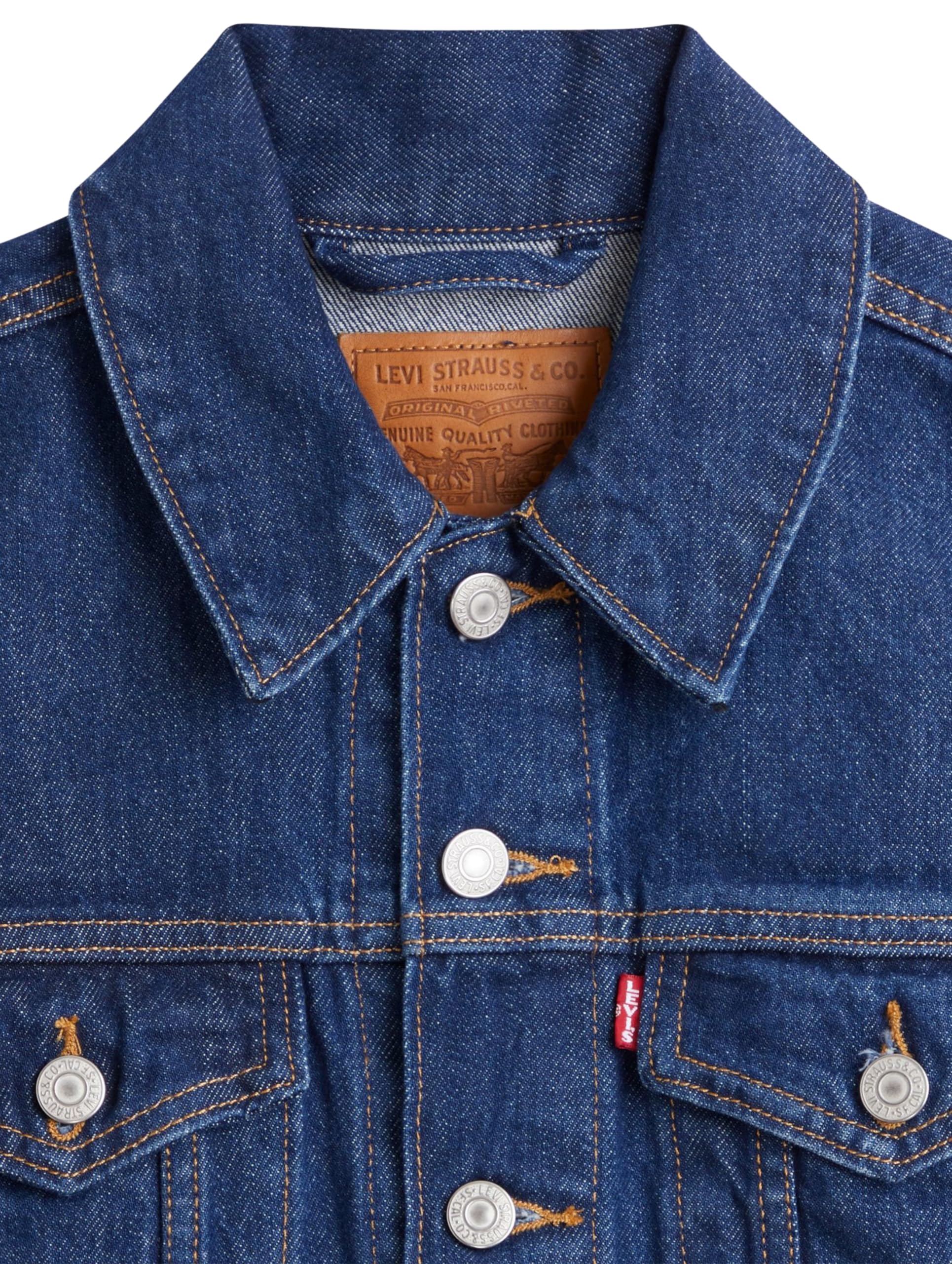 Levi's Original Trucker, Denim jacket para Mujer, Authentic Blue, XL