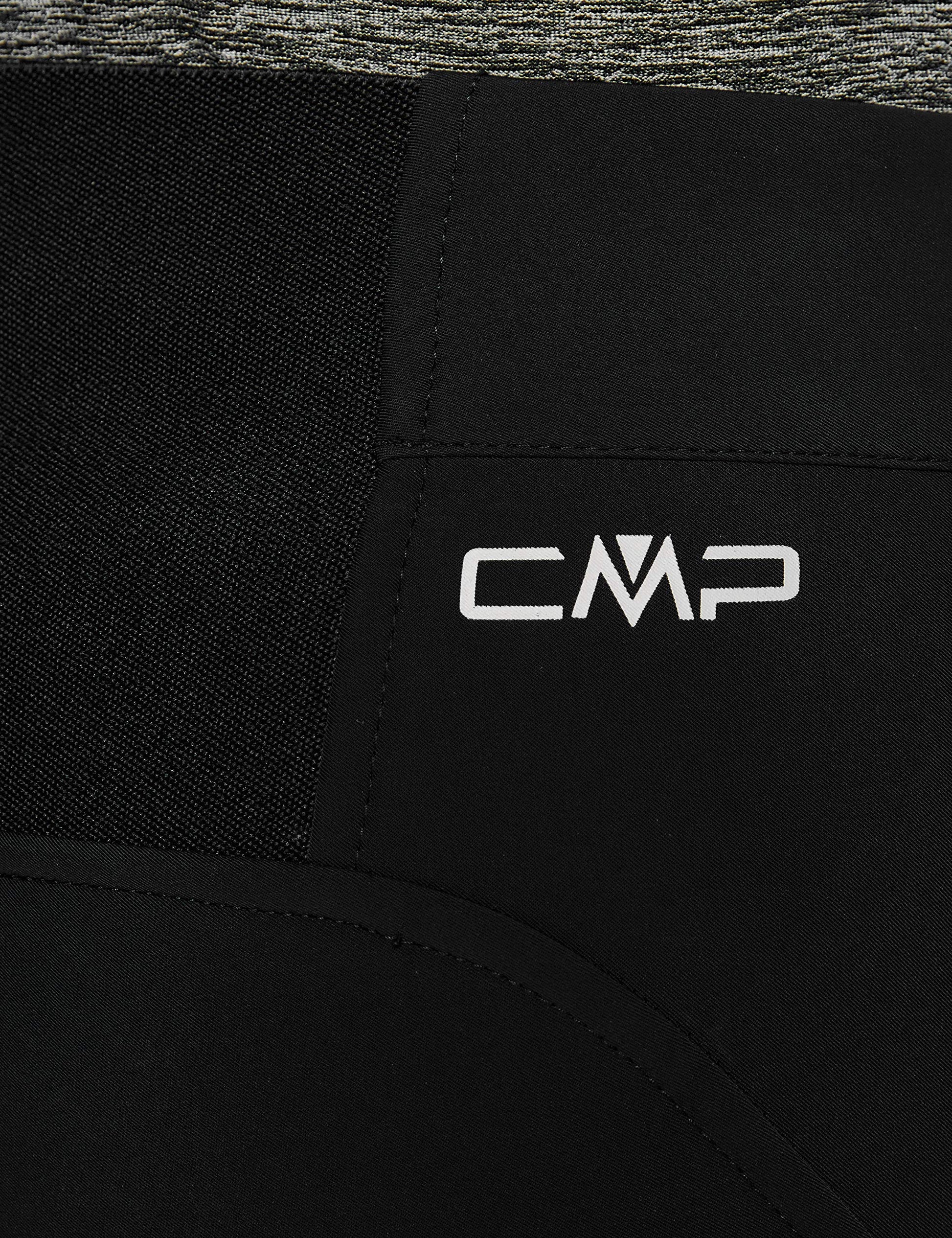 CMP Pantalones Softshell Ajustables, Mujer, Negro, XXS
