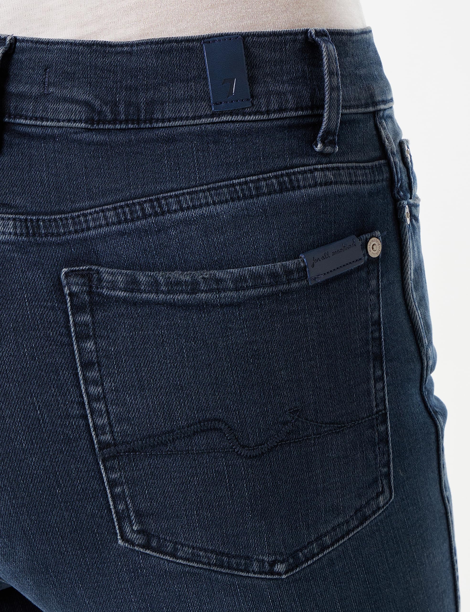 7 For All Mankind JSHSC510 Jeans, Dark Blue, 48 De Las Mujeres