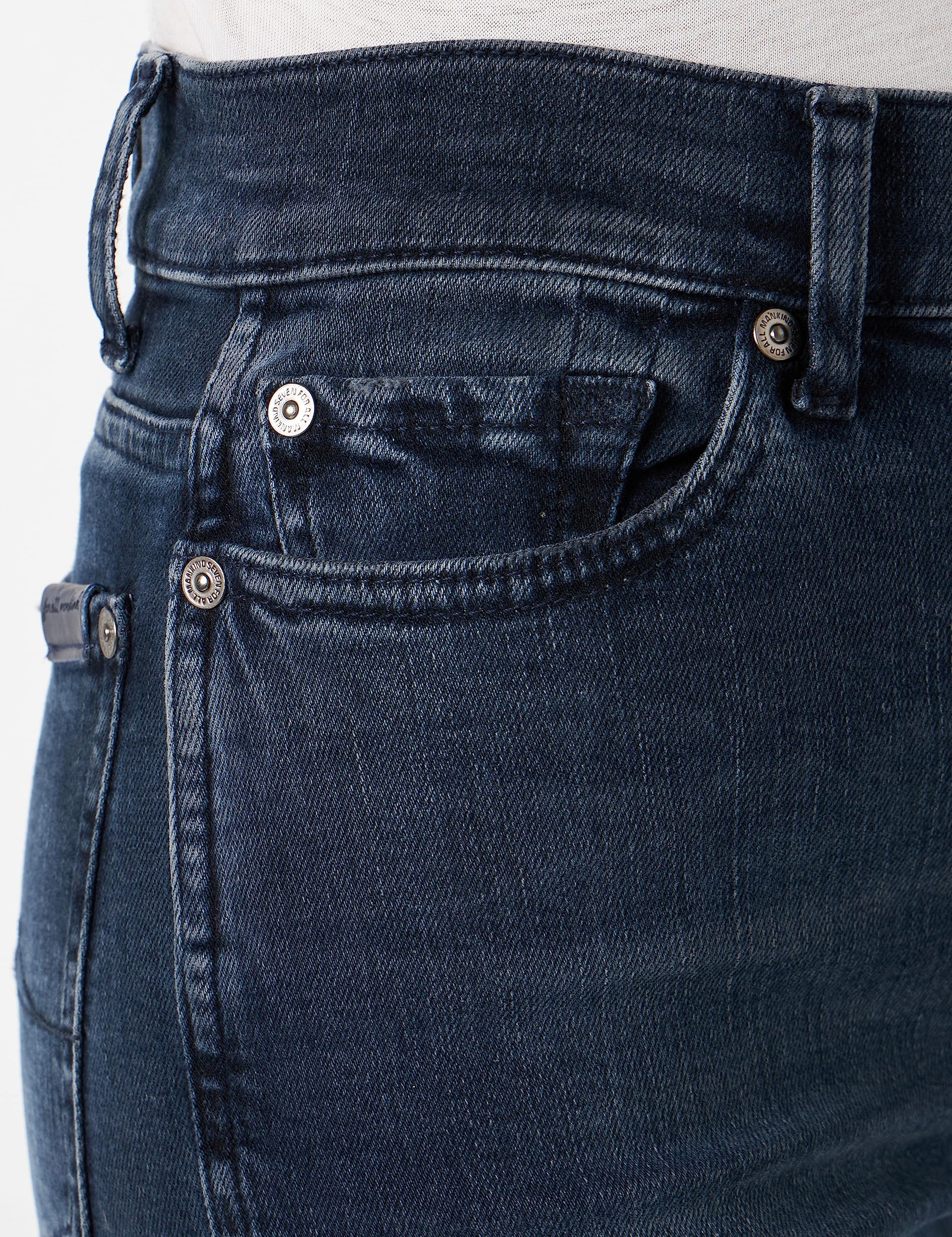 7 For All Mankind JSHSC510 Jeans, Dark Blue, 48 De Las Mujeres